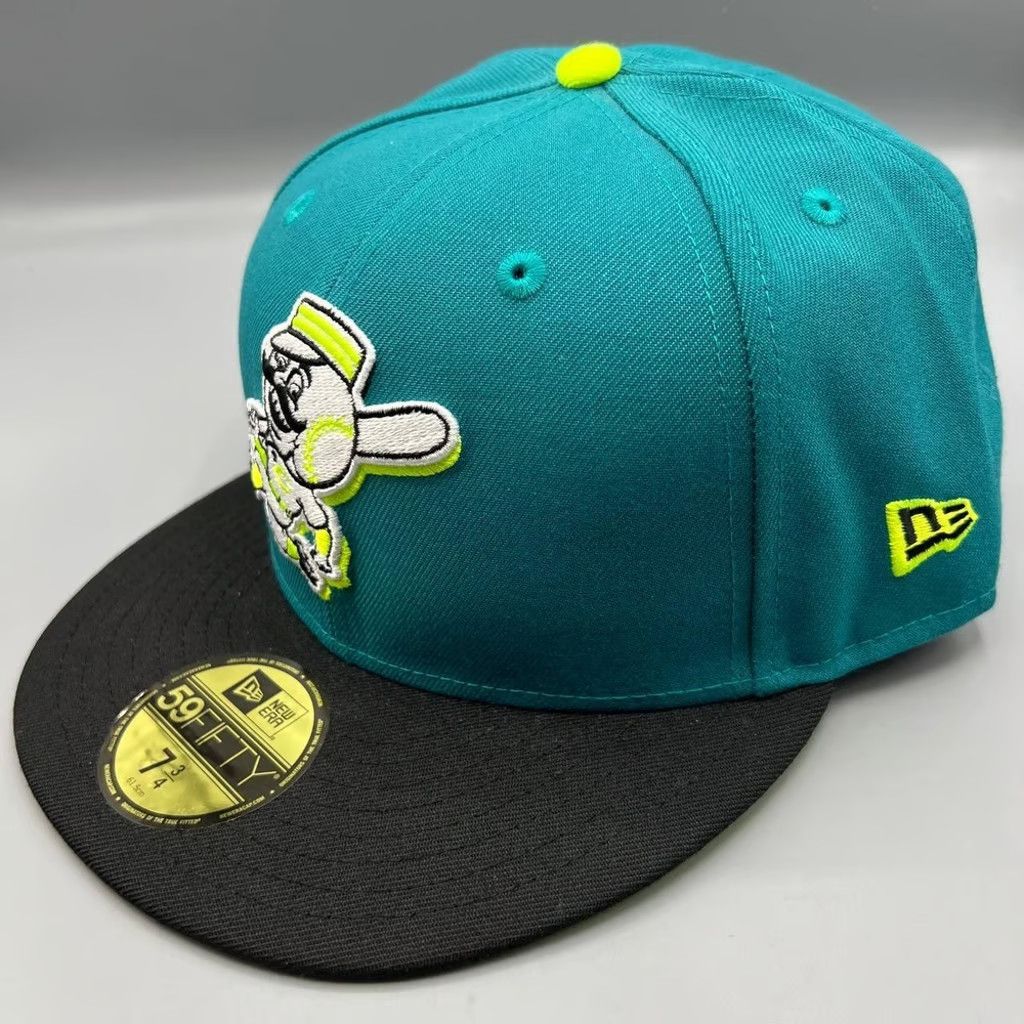 New Era Cincinnati Reds Hat Men 7 3/4 59Fifty New Era Fitted Cap New Size ONE SIZE - 2 Thumbnail
