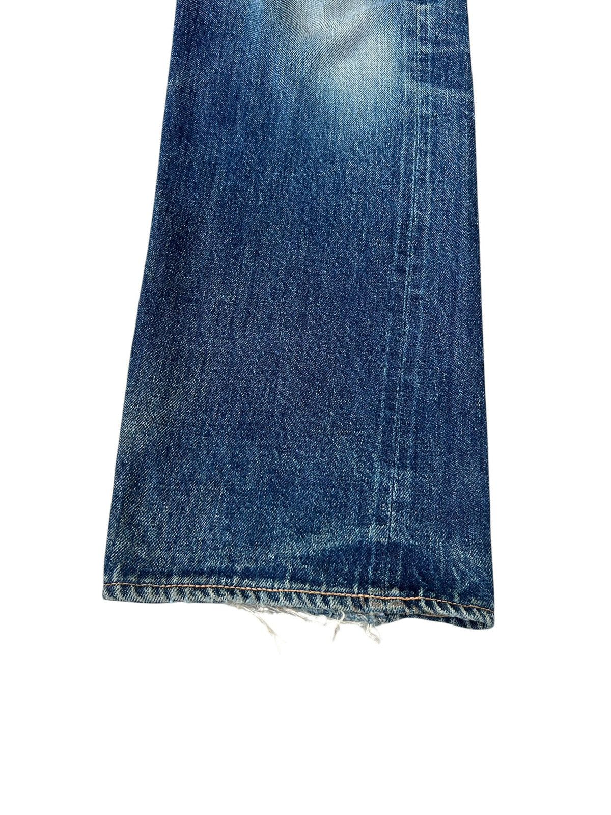 Denime Vintage DENIME Japan Dirty Mud Denim Selvedge Jeans Size US 31 - 13 Thumbnail