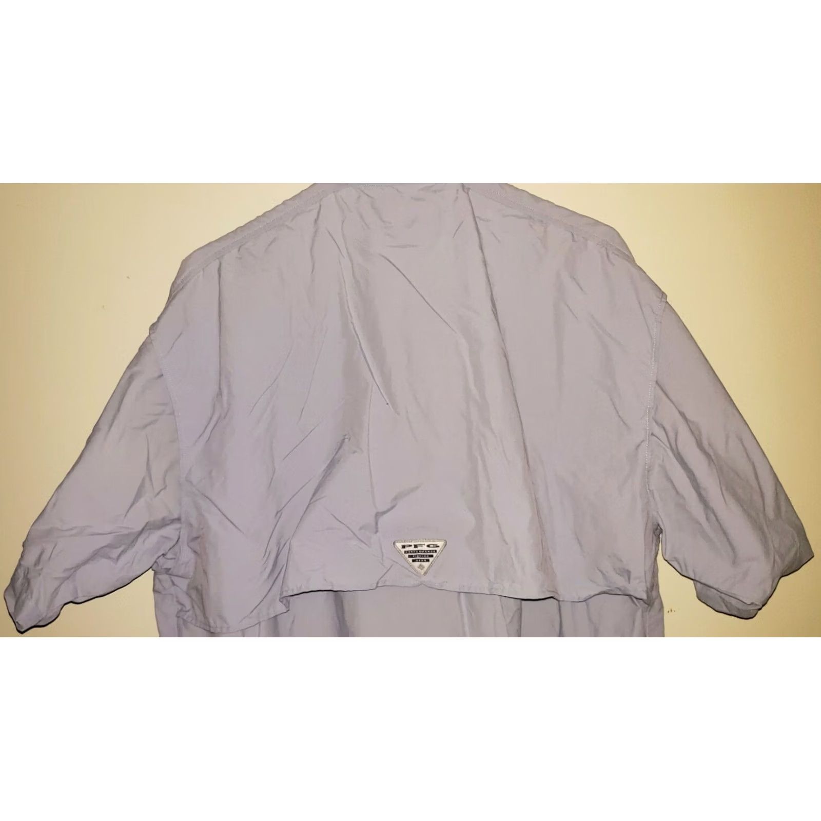X-LARGE Columbia PFG Men’s 100% Cotton SS Button Front Fishing Shirt Blue XL Size US XL / EU 56 / 4 - 4 Thumbnail