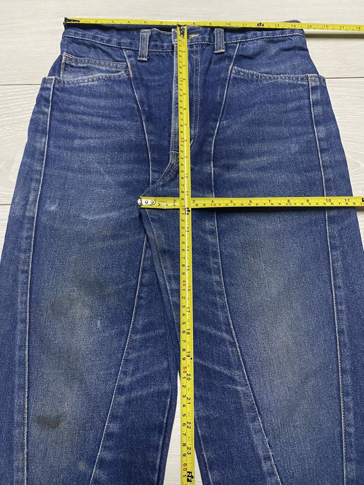 Columbia × Kith Vintage Japanese Brand Work Wear Repair Jeans Size US 29 - 11 Thumbnail