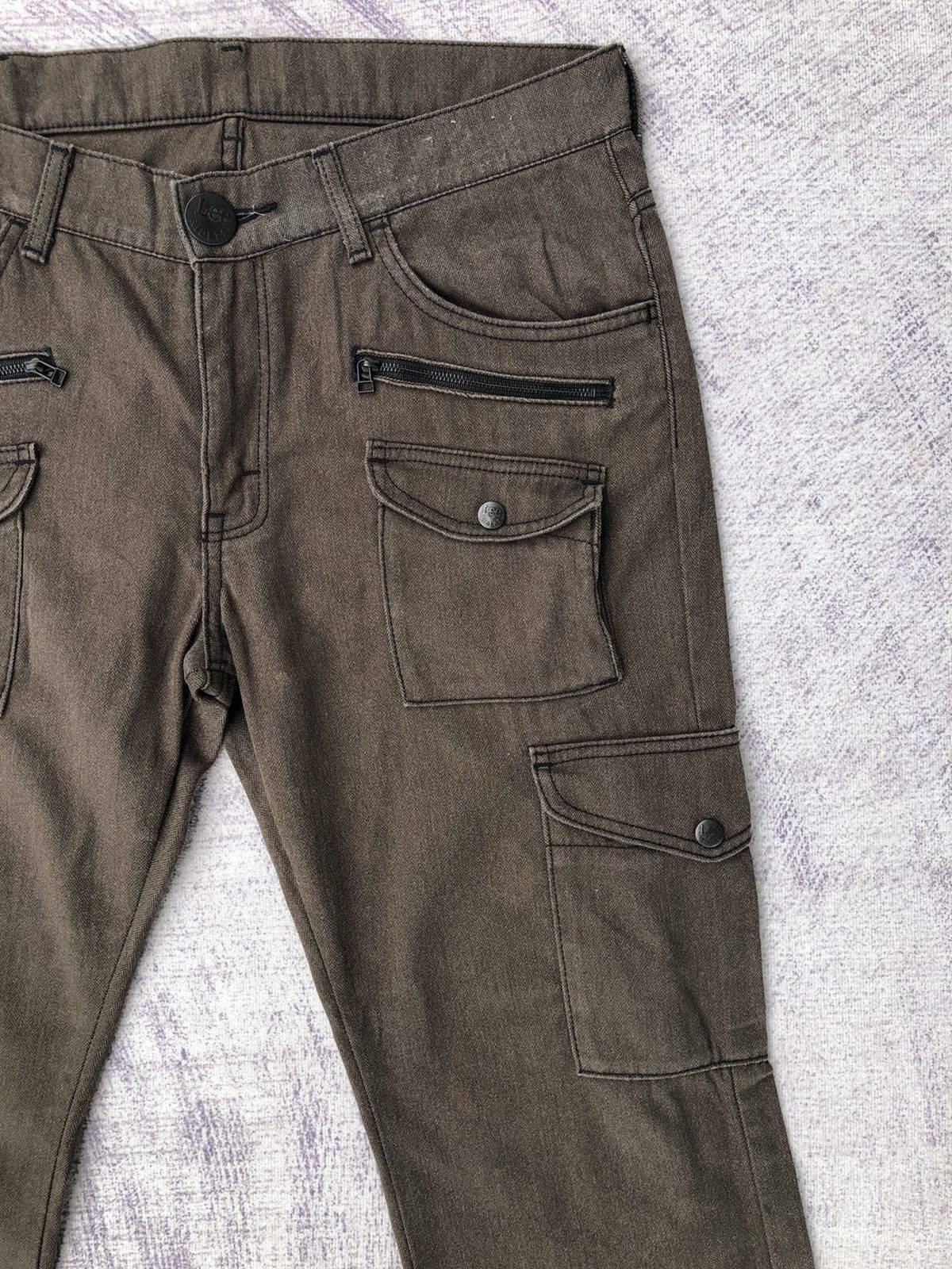 Lee × Seditionaries Vintage Grey Cargo LEE Rider 8 Pocket Size US 34 / EU 50 - 6 Thumbnail