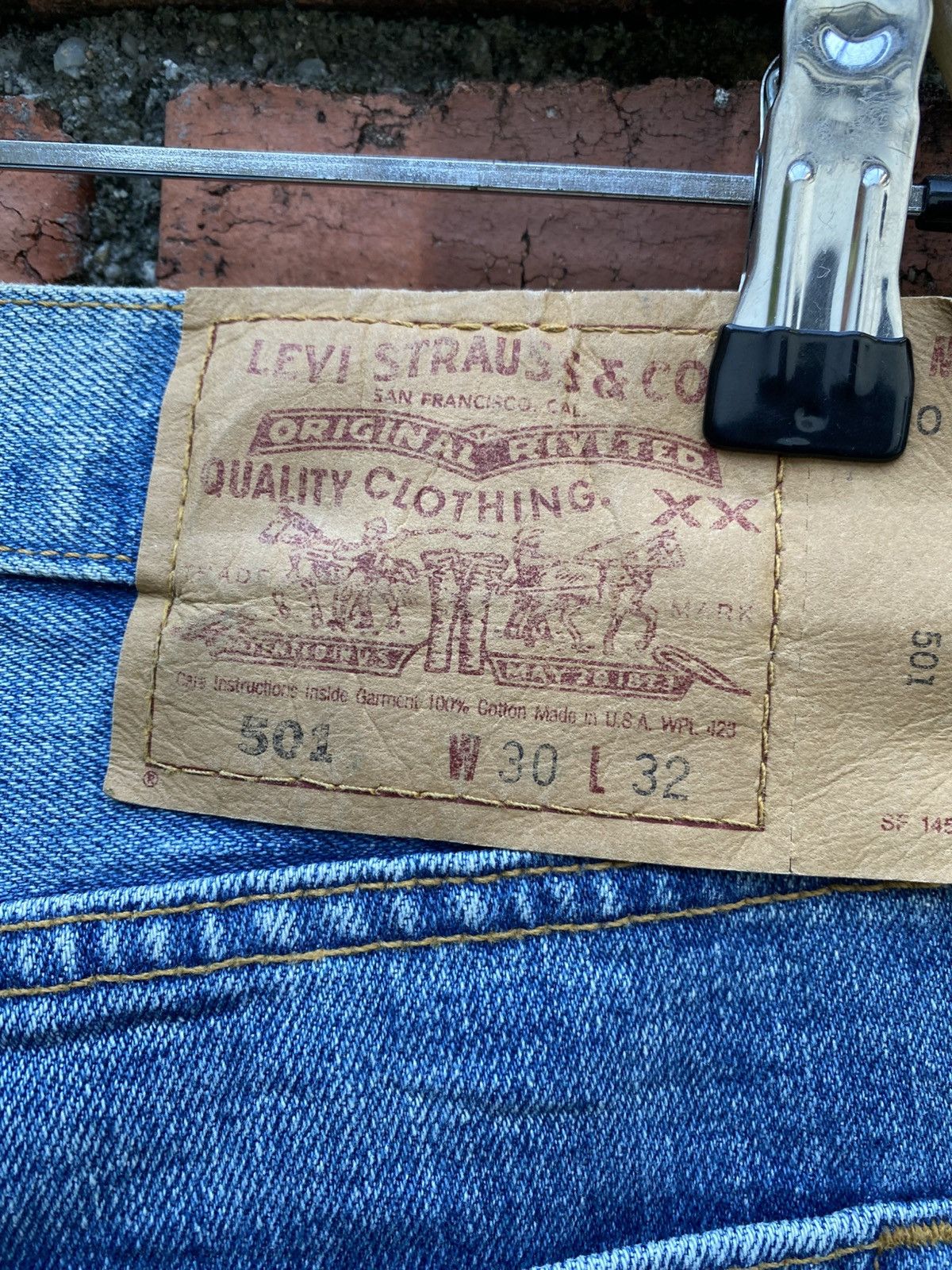 Levi's Vintage Clothing W30x32 Vintage levi's 501 made in USA Size US 30 / EU 46 - 5 Thumbnail