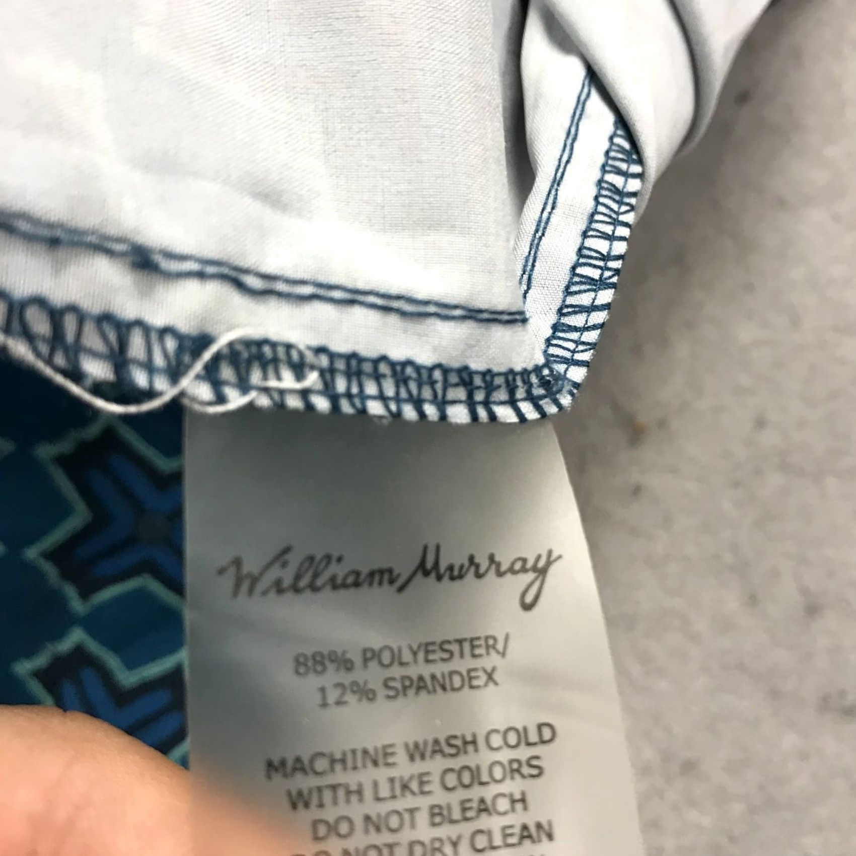 NEXT William Murray Shirt Mens 2XL Blue Next Stop Camp Collar Casual Golf Loud Shirt Size US XXL / EU 58 / 5 - 5 Thumbnail