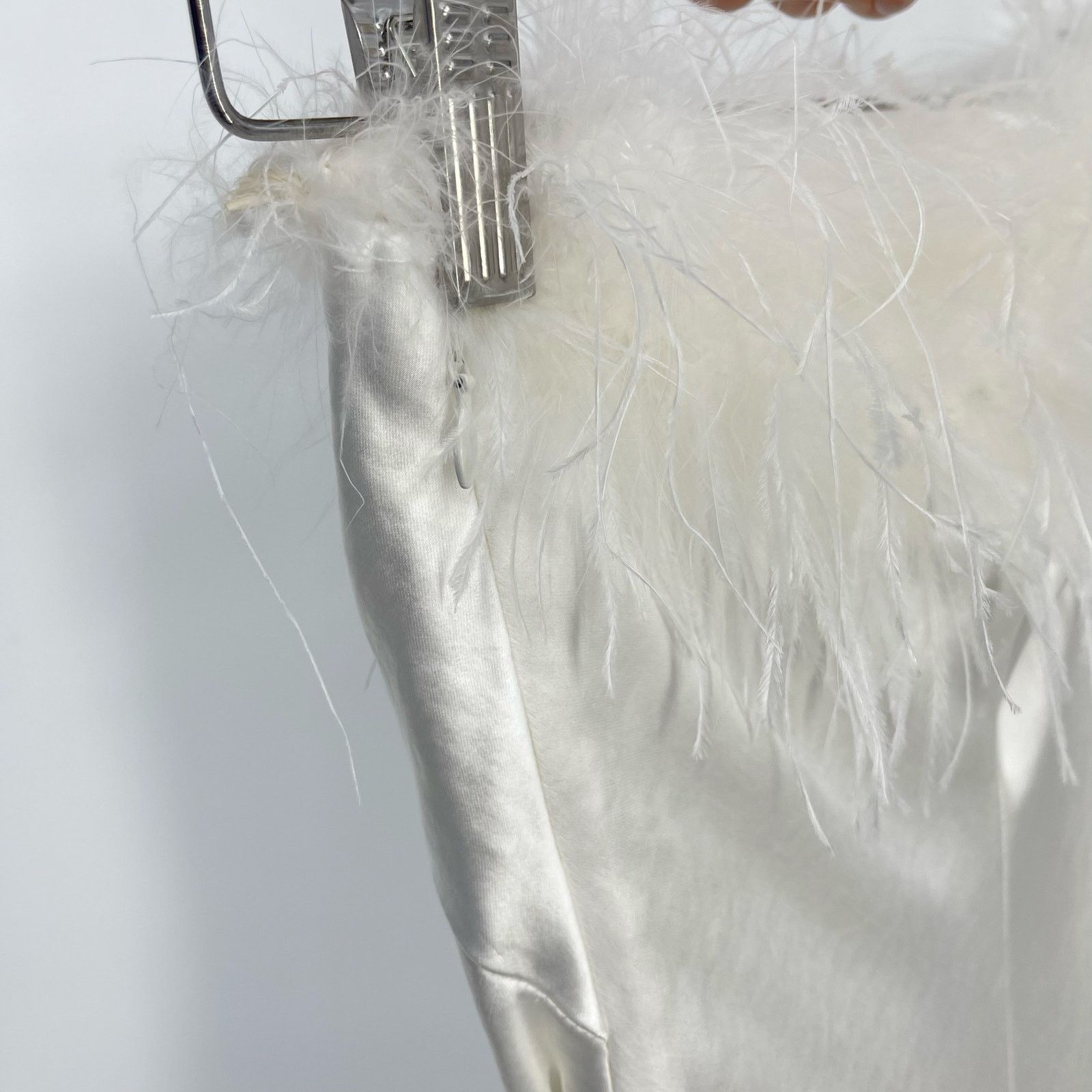REVOLVE Lovers and Friends | Moira Mini Dress White Feather Trim XS Size XS / US 0-2 / IT 36-38 - 8 Thumbnail