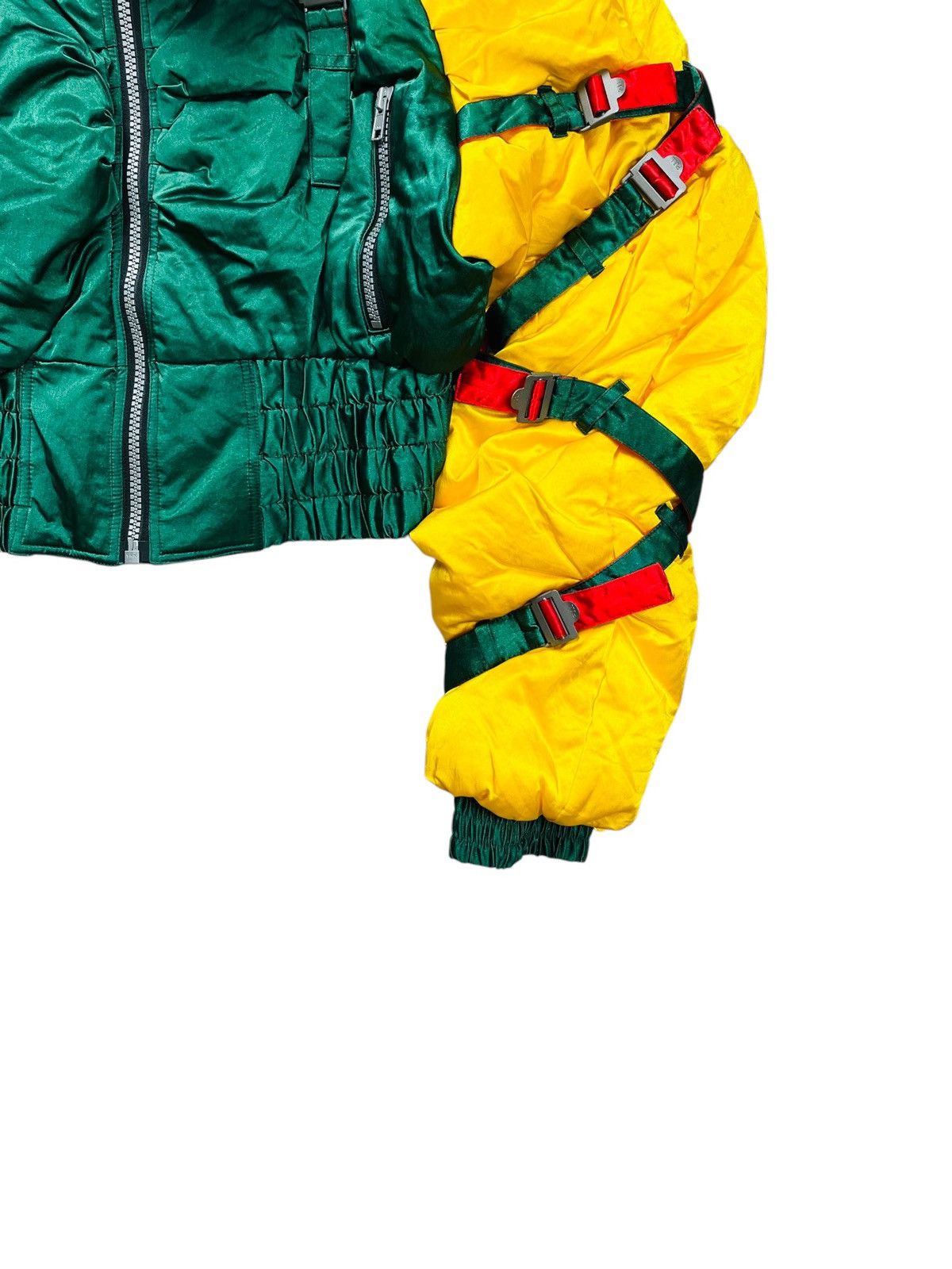 20471120 1980s Gagando - Multicolor Parachute Bondage Jacket Size US M / EU 48-50 / 2 - 6 Thumbnail