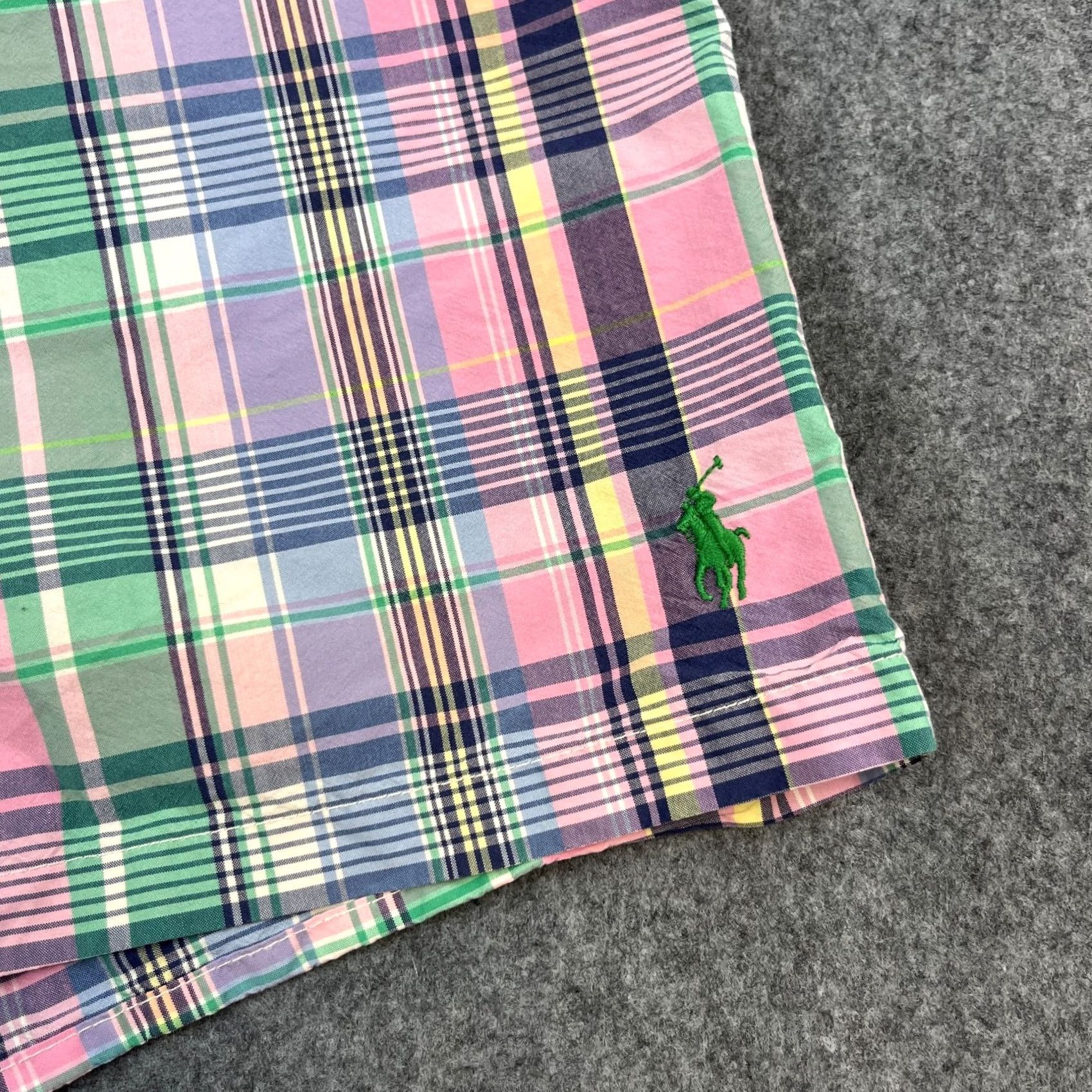 Polo Ralph Lauren VINTAGE Polo Ralph Lauren Mens Swim Shorts XXL Plaid Check Multicoloured Board Shorts Mens 2XL Size US XXL / EU 58 / 5 - 7 Thumbnail