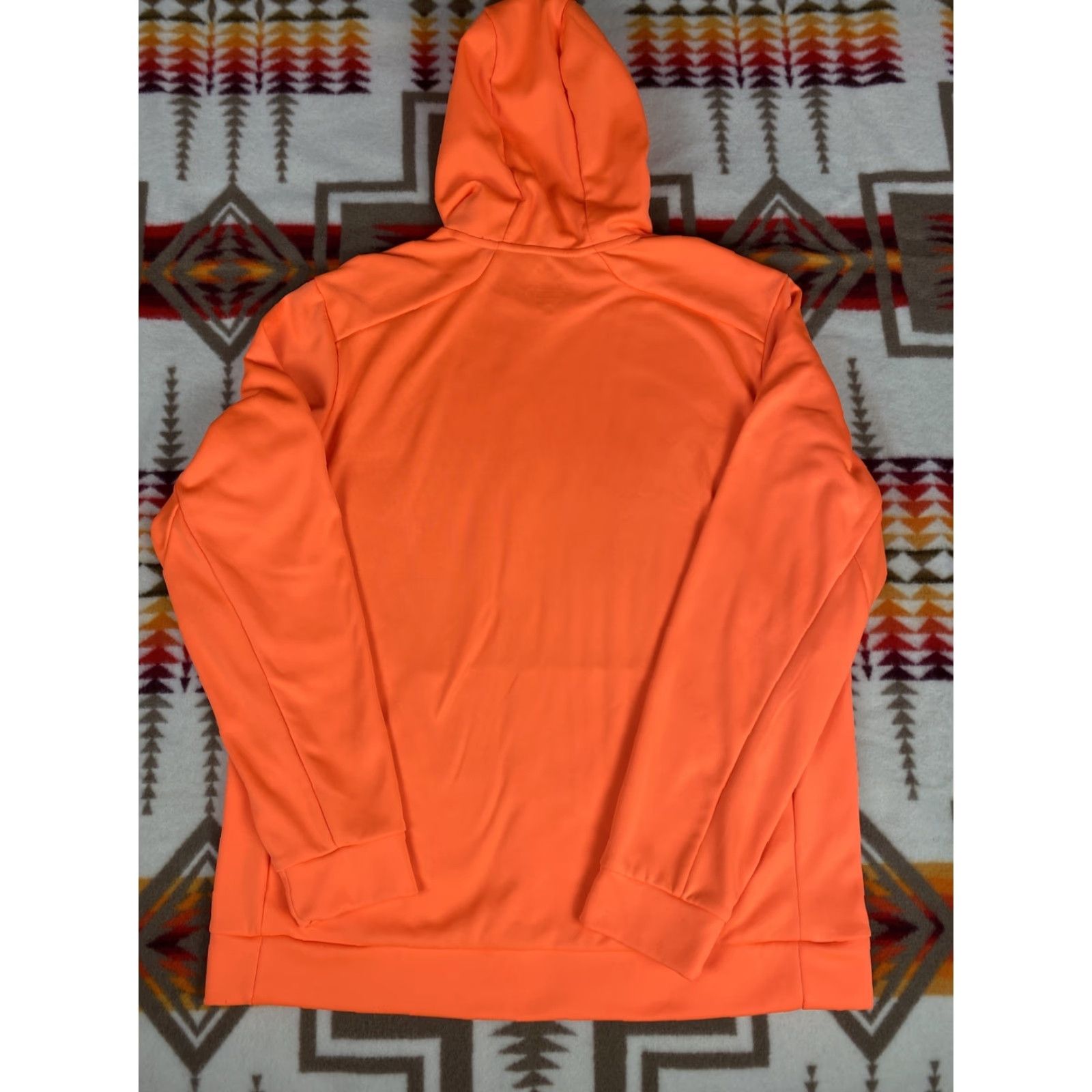 Nike Nike Air Therma Fit Orangle Volt Hoodie Sweatshirt XL Mens Orange Pullover Sweatshirt Size US XL / EU 56 / 4 - 3 Thumbnail