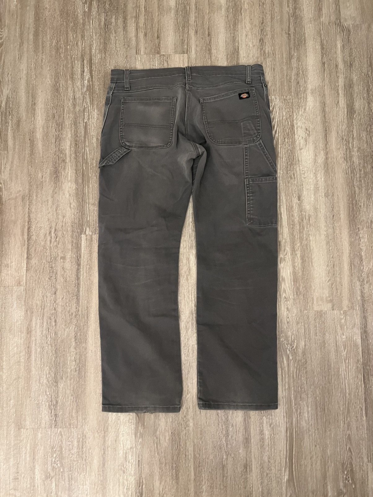 Dickies Vintage Grey Dickies Carpenter Pants Size US 32 / EU 48 - 2 Thumbnail