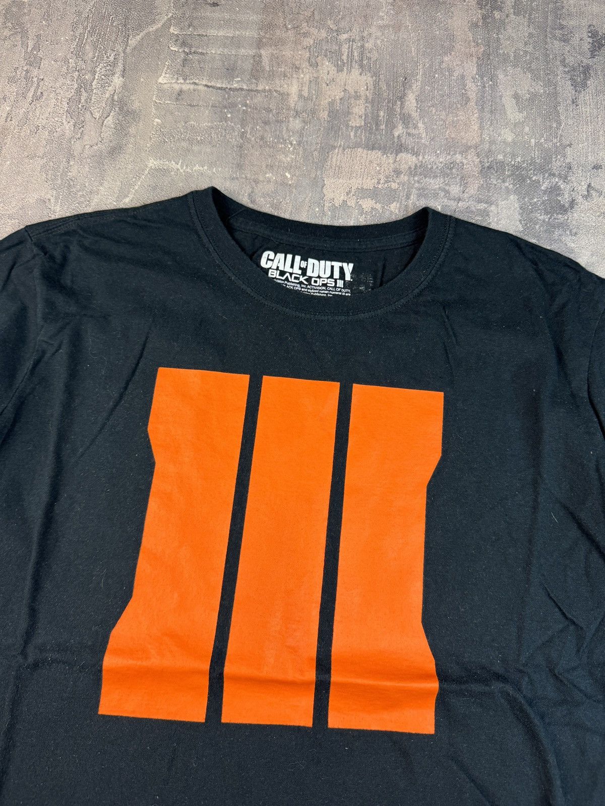 Nintendo Call of Duty Black Ops 3 Activision Tee 2015 Game Rare Sz m Size US L / EU 52-54 / 3 - 2 Thumbnail