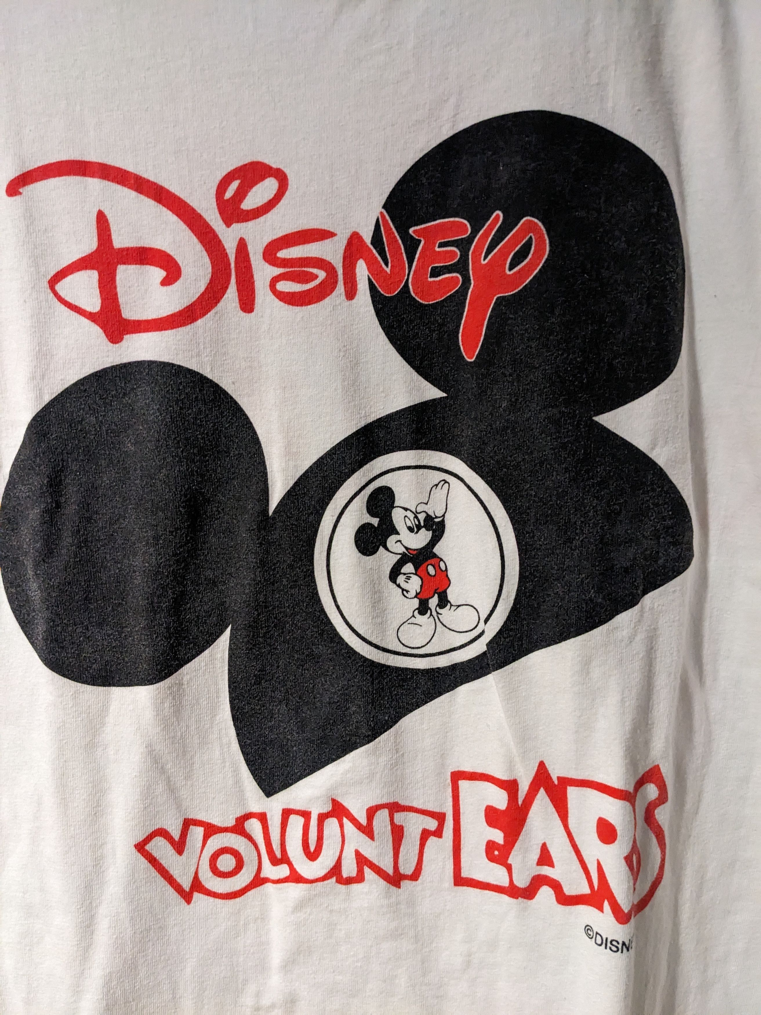 Disney Vintage 90s Disney VoluntEARS Promo White XX-Large T-Shirt Size US XXL / EU 58 / 5 - 2 Thumbnail
