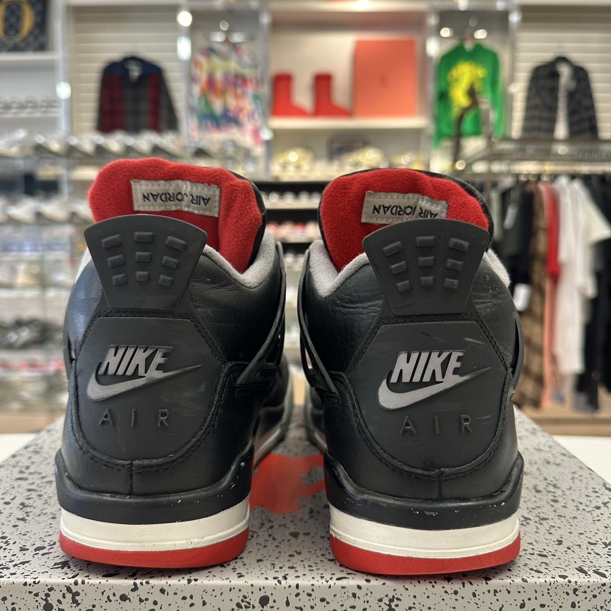 Nike Size 6Y (7.5W) - Nike Air Jordan 4 Retro GS Bred Reimagined Size US 7.5 / IT 37.5 - 4 Thumbnail