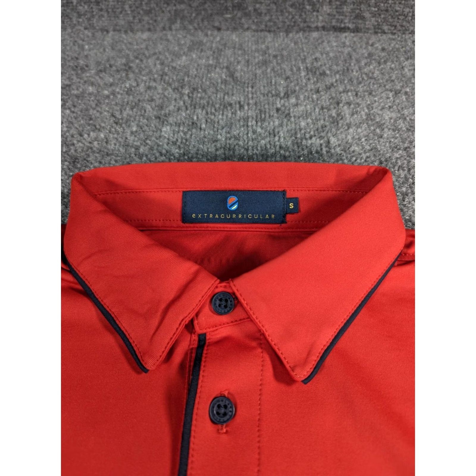 Vintage GC Tie Mens S Red NEW Extracurricular Golf Polo Four Aces Logo Size Activities NWT Size US S / EU 44-46 / 1 - 6 Thumbnail
