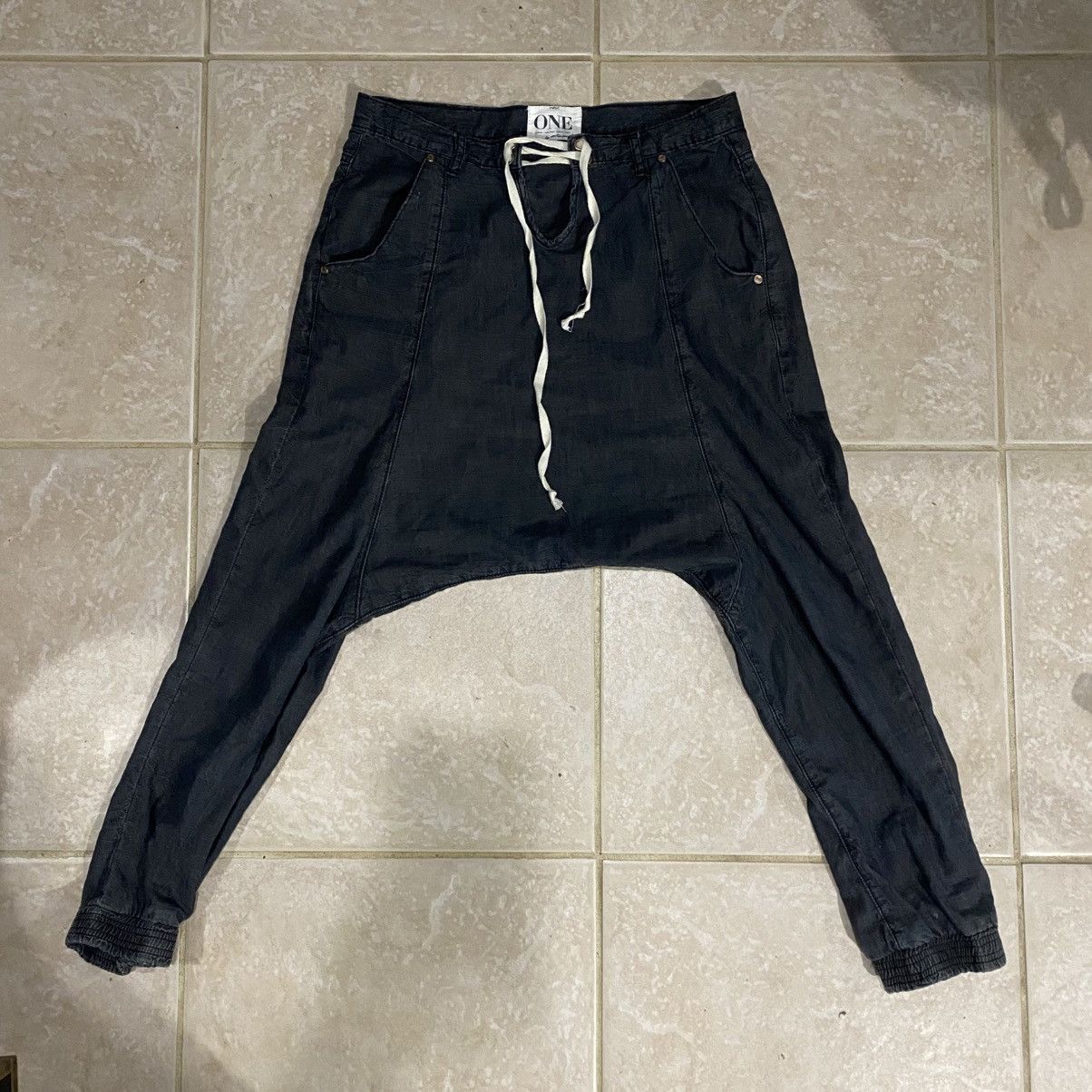 One Teaspoon NWOT Harem Denim Pants Size 32" / US 10 / IT 46 - 6 Thumbnail
