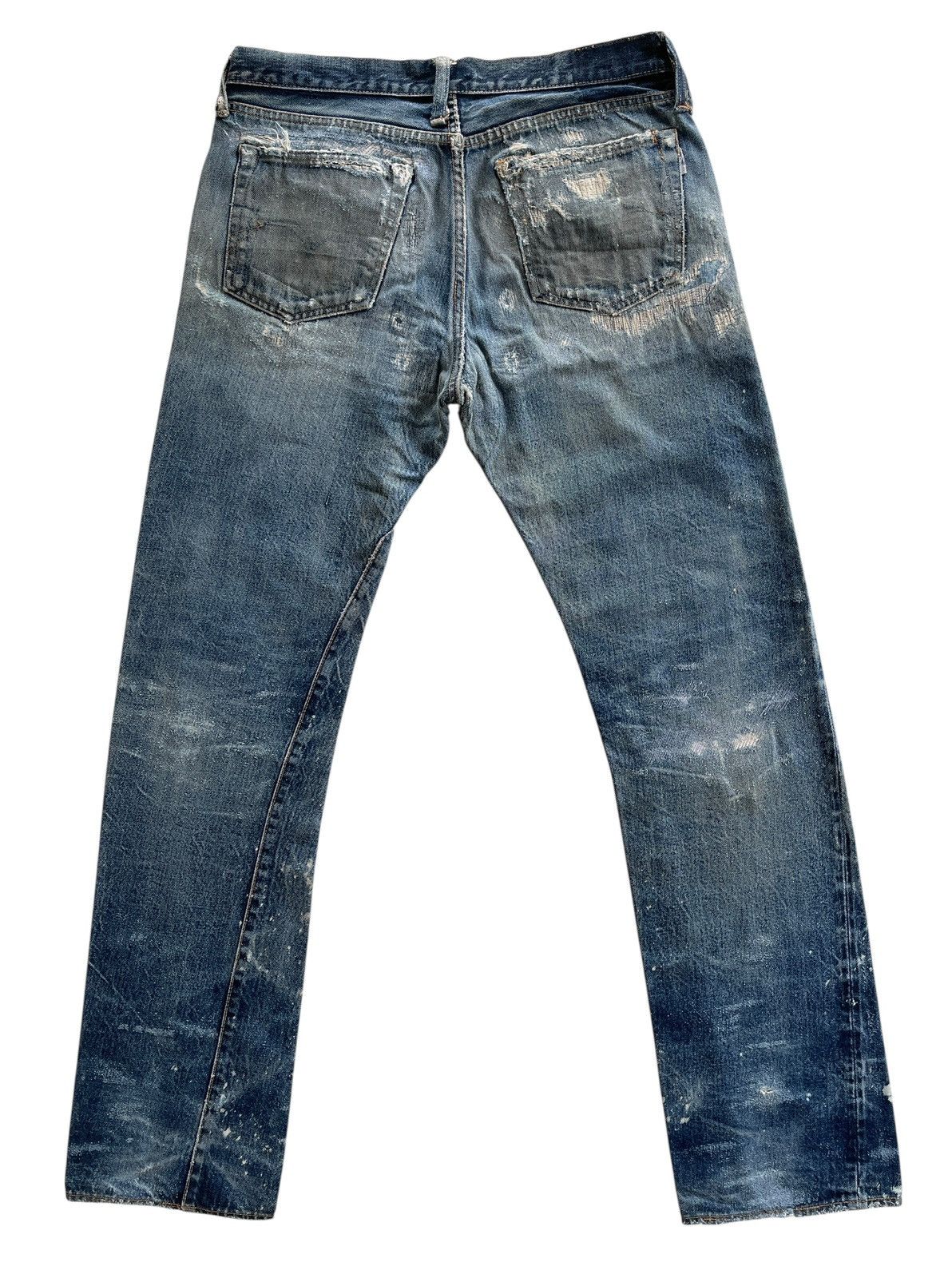 Studio D'Artisan Studio D'artisan Ripped Distressed Selvedge Denim Size US 32 / EU 48 - 8 Thumbnail