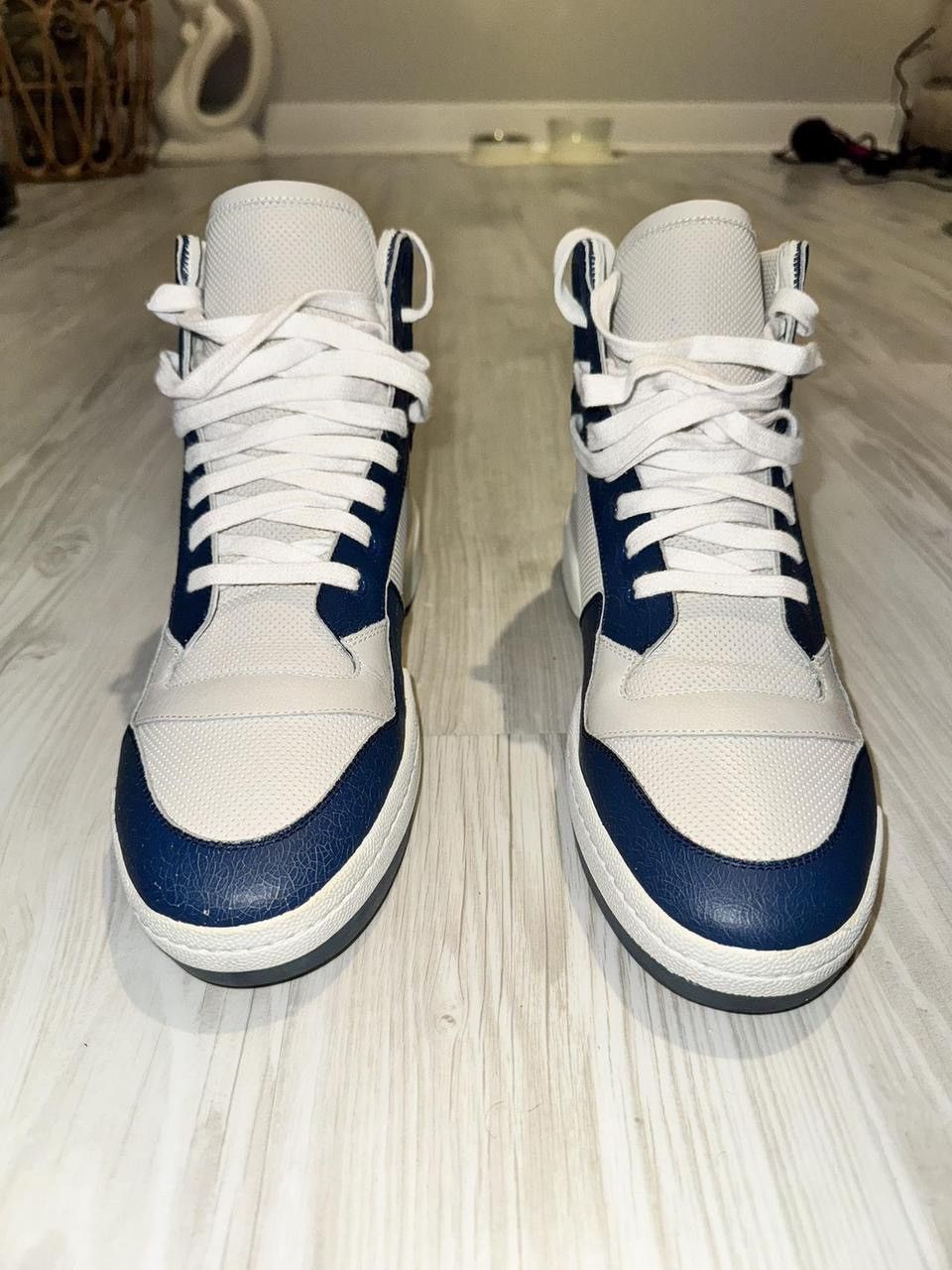 Saint Laurent Paris Saint Laurent Paris SL24 High Top Sneakers Size US 11.5 / EU 44-45 - 5 Thumbnail