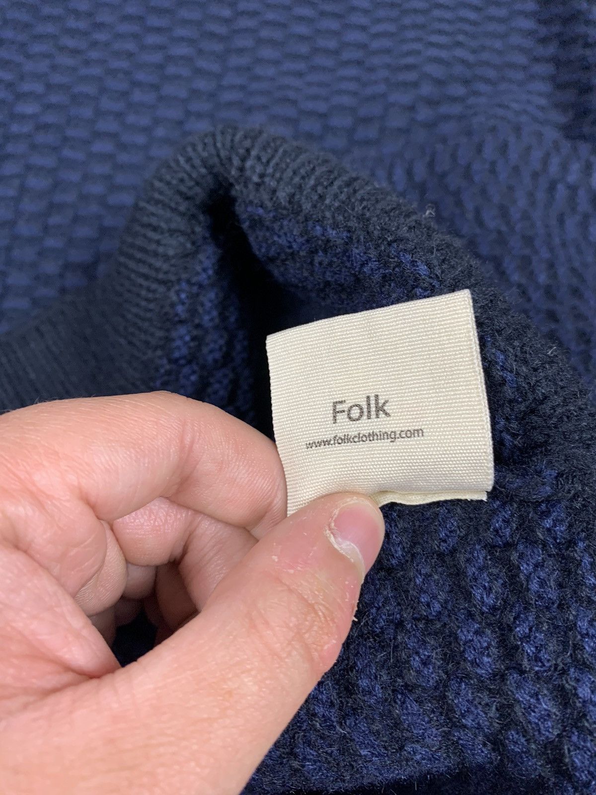 Folk NWT Folk Knit Sweater Luxury Designer Basic Size US L / EU 52-54 / 3 - 8 Thumbnail