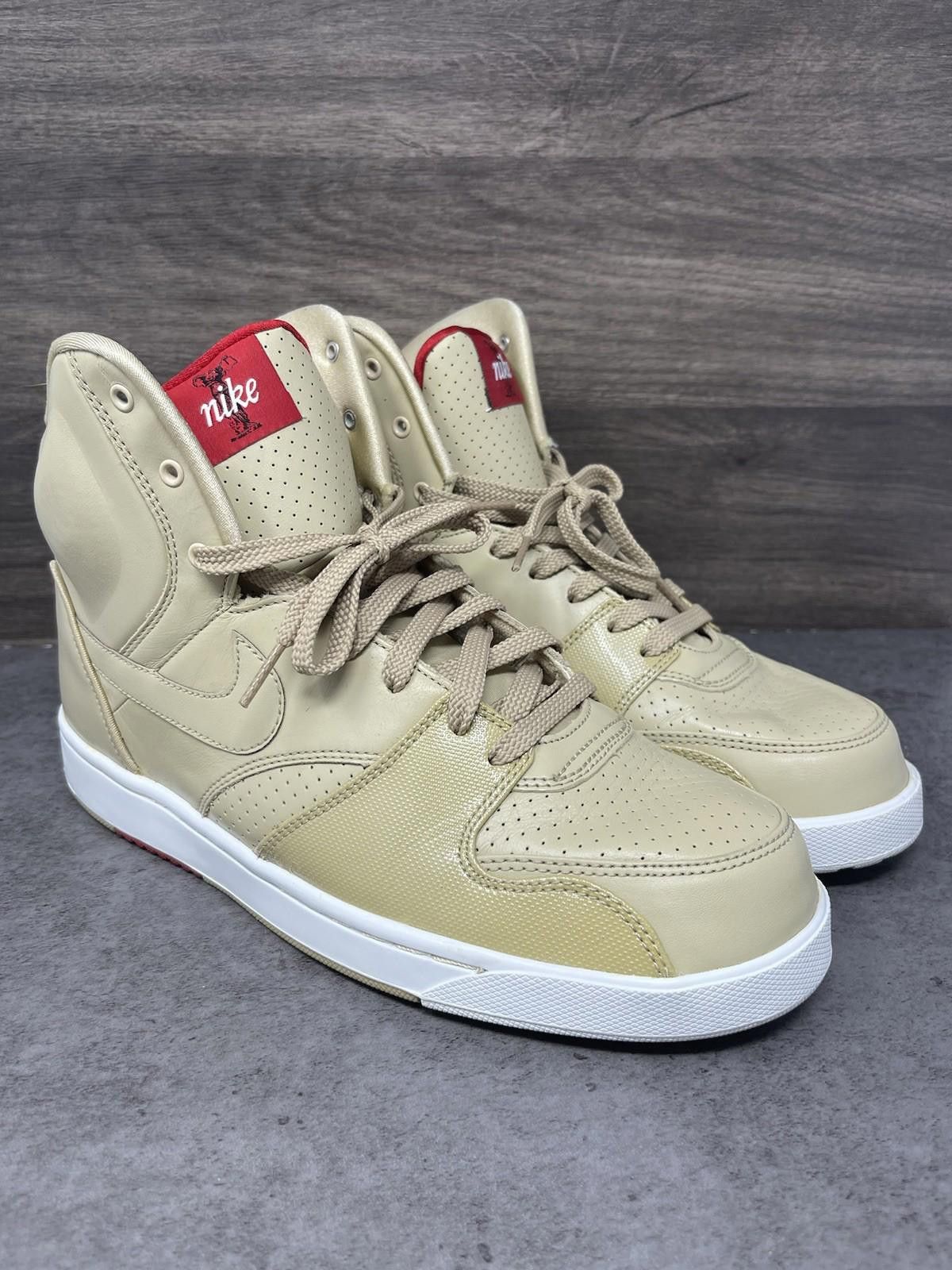 Nike Nike RT 1 Shoes Mens Size 10 High Top Sneakers Brown Tan Size US 10 / EU 43 - 4 Thumbnail