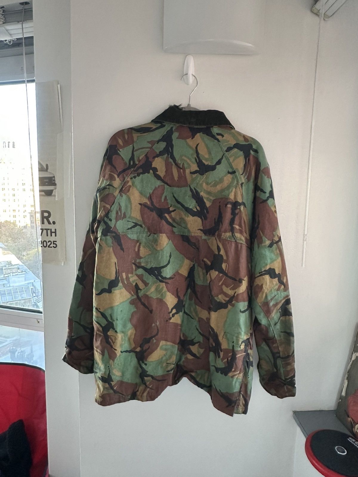 Vintage Vintage distressed Camo Jacket Corduroy Collar Size US M / EU 48-50 / 2 - 2 Thumbnail