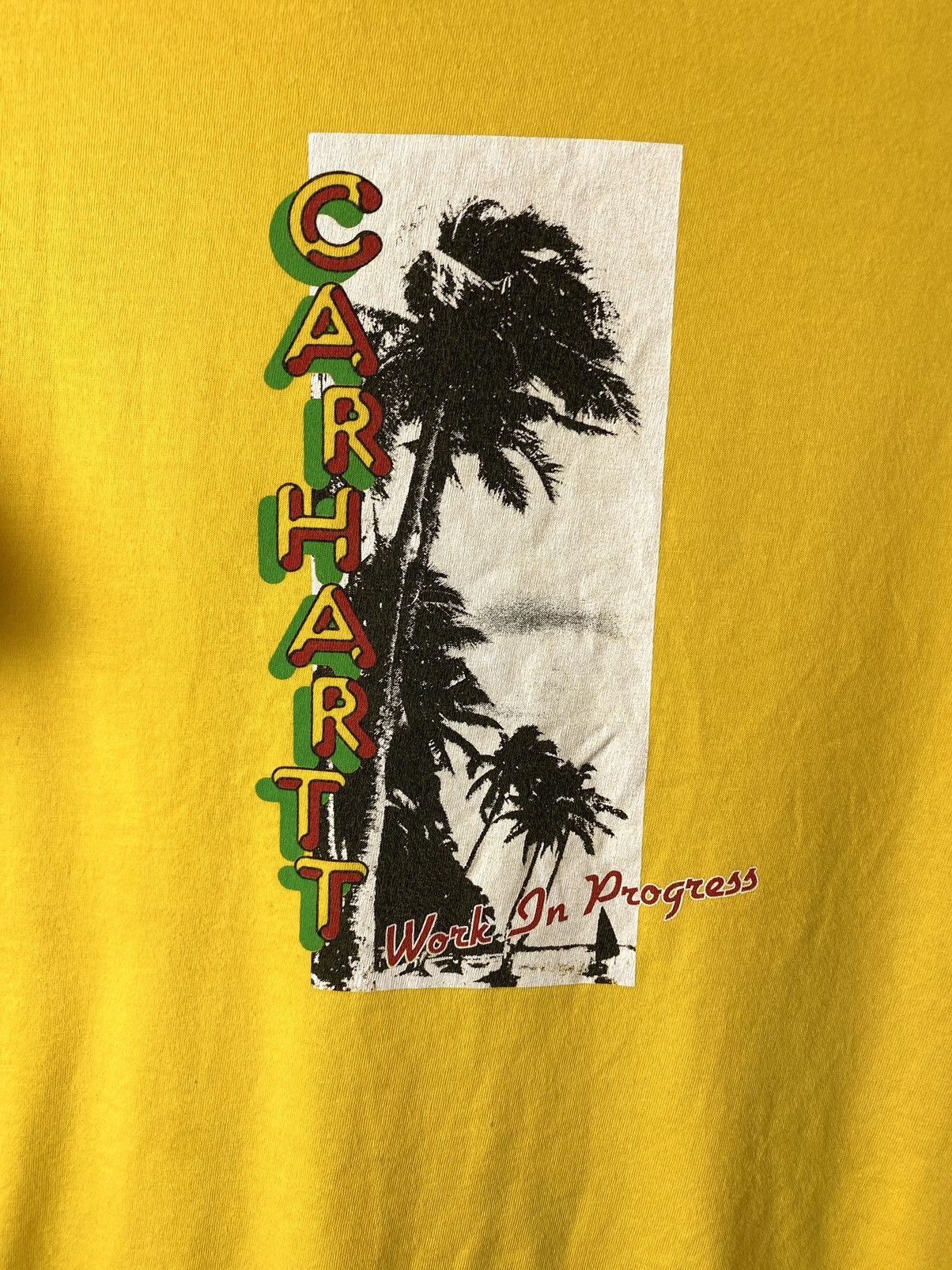 Carhartt Y2K Vintage Carhartt T Shirt Hype Retro Rasta Bob Marley Size US S / EU 44-46 / 1 - 2 Thumbnail