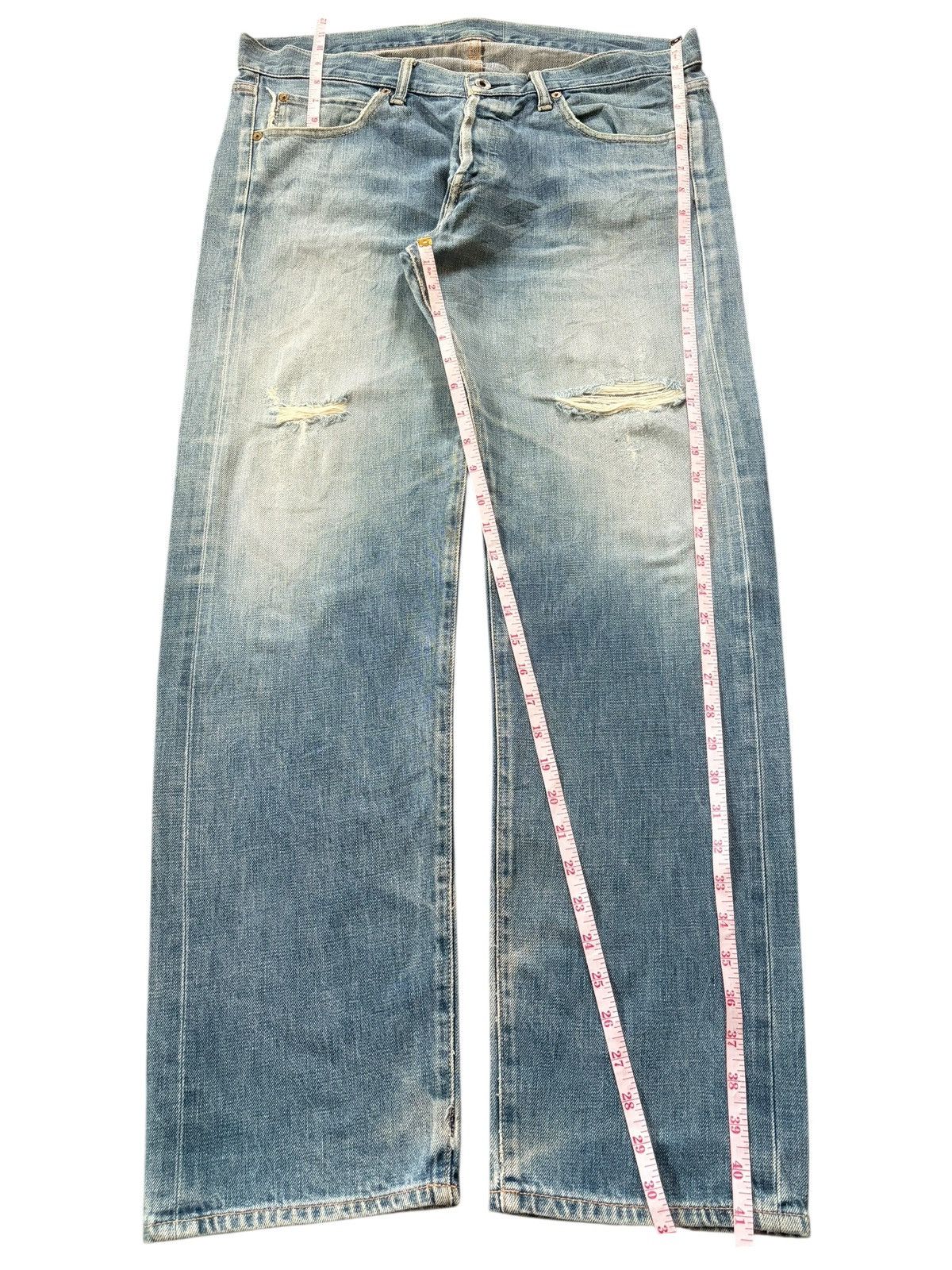 Diesel Vintage Japanese Brand Faded Wash Distressed Jeans Size US 36 / EU 52 - 7 Thumbnail