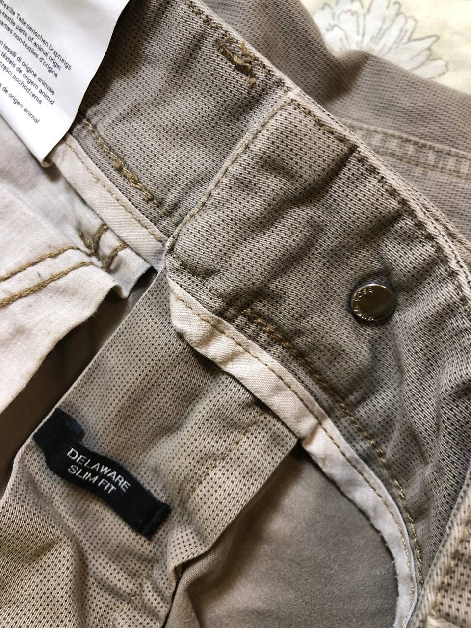 Hugo Boss HUGO BOSS Arkansas Men's Chino Pocket Jeans Made In Italy Size US 32 / EU 48 - 13 Thumbnail