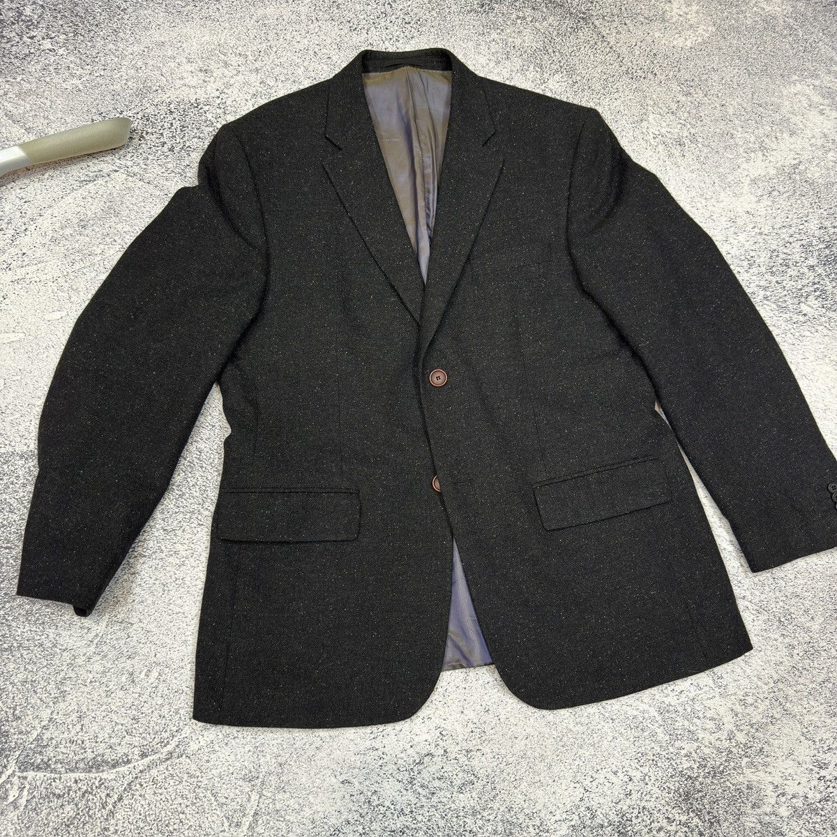 Designer Go Beyond mens wool blazer L Size 52 Size 52R - 8 Thumbnail