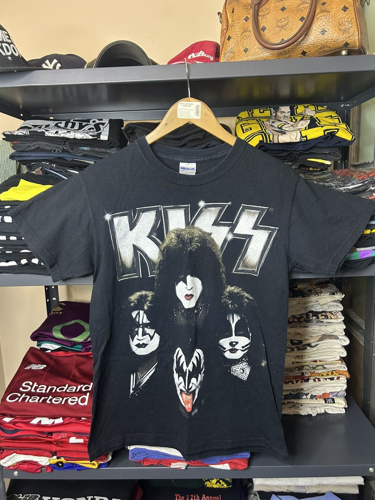 Band Tees KISS Sonic Boom Europe 2010 Tour T-Shirt Gildan S Size US S / EU 44-46 / 1 - 1 Thumbnail