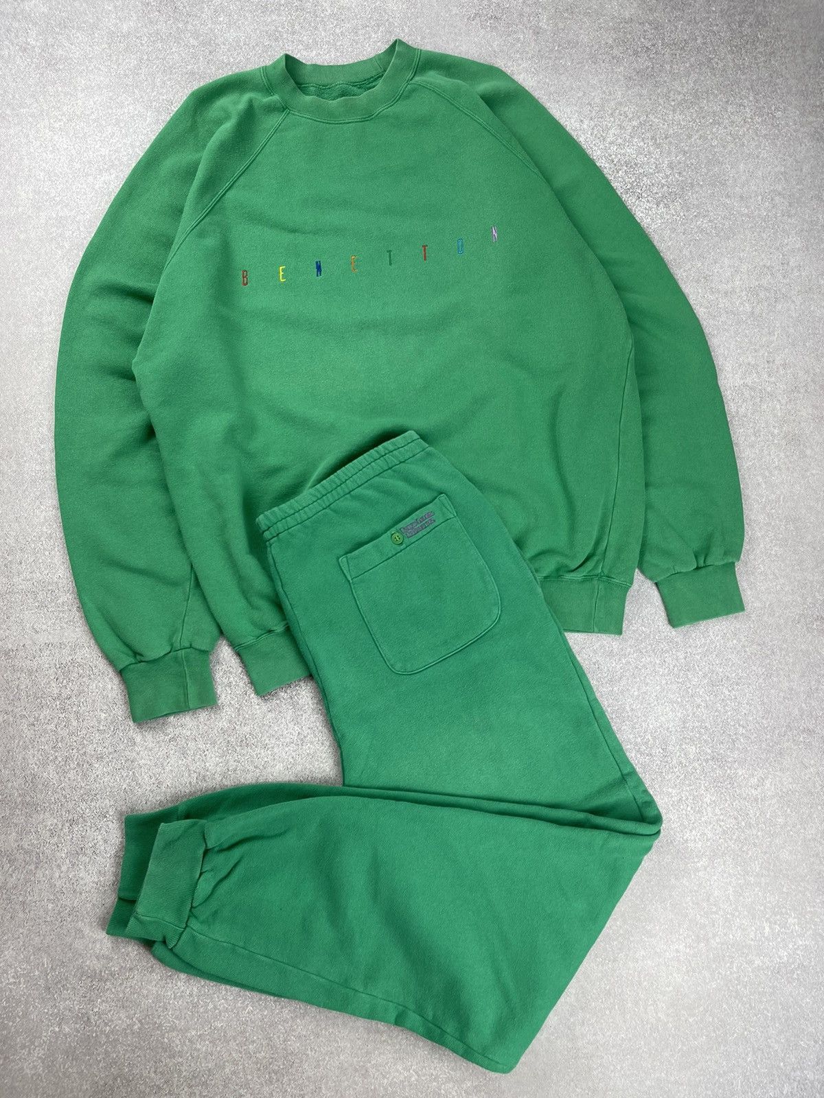 Vintage United Colors Of Benetton Retro Tracksuit