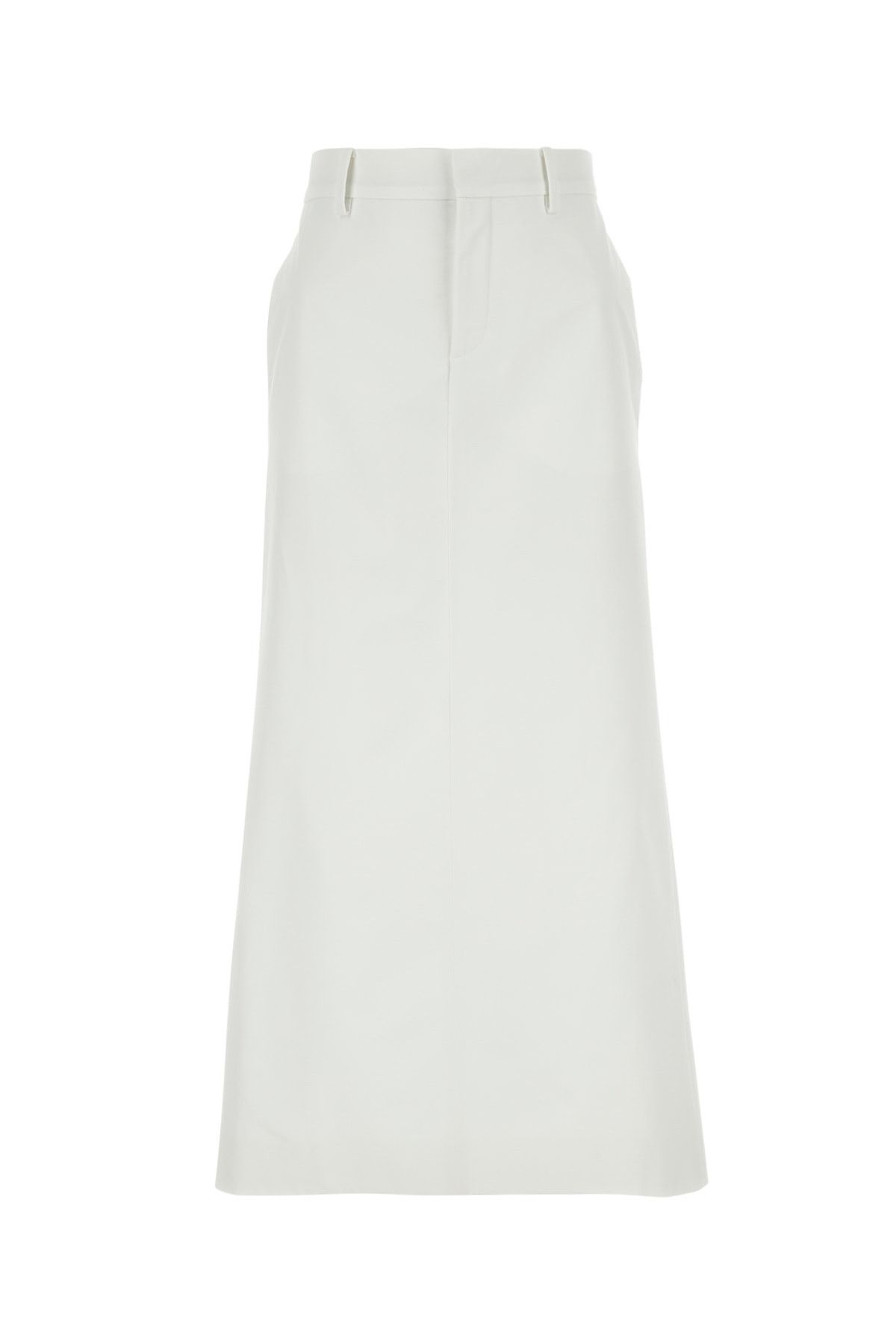 image of Valentino Garavani Gonna in White, Women's (Size 26)