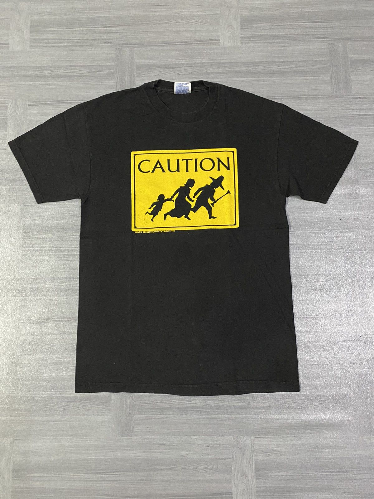 Vintage Vintage 🔥 RARE 🔥 1998 Caution Size US M / EU 48-50 / 2 - 1 Thumbnail