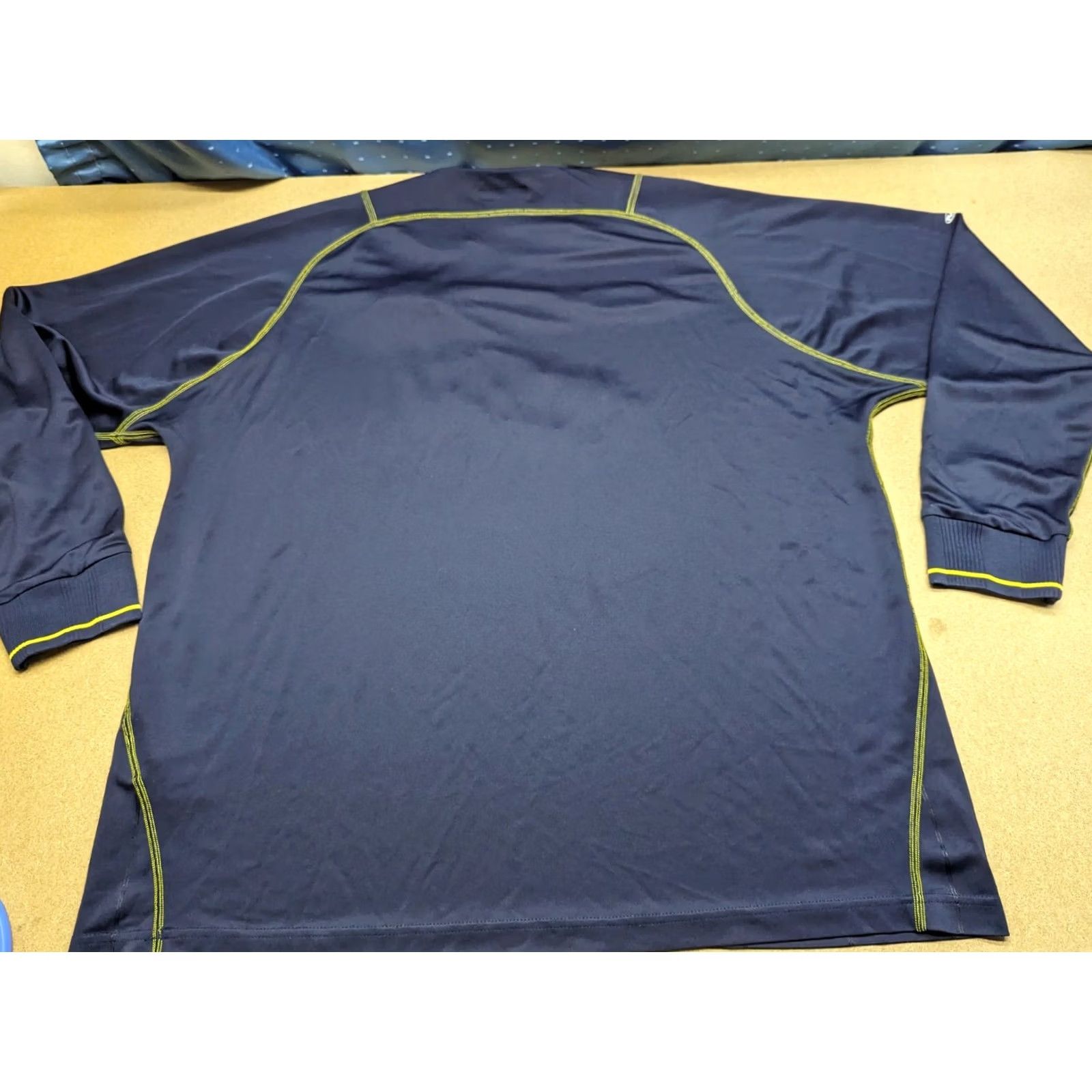 Reebok VINTAGE Reebok Jersey West Ham United 2XL Black Long Sleeve Footbal Mens Size US XXL / EU 58 / 5 - 2 Thumbnail