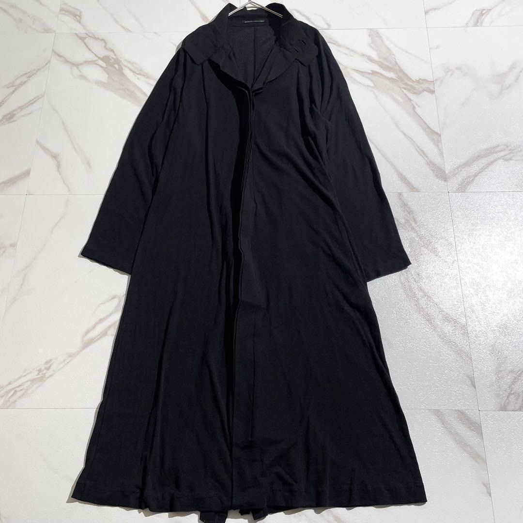 Yohji Yamamoto Yohji Yamamoto 16SS Long Jacket Bkack Size US M / EU 48-50 / 2 - 1 Thumbnail