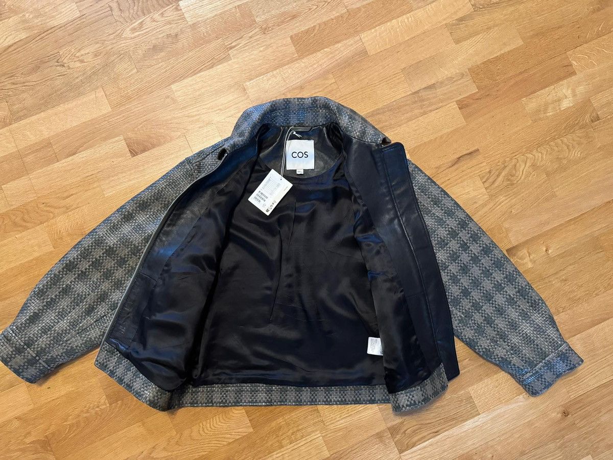 Cos COS Checked Woven Leather Besuchen > Jacket | endource Size XXS / US 00 / IT 34 - 3 Thumbnail