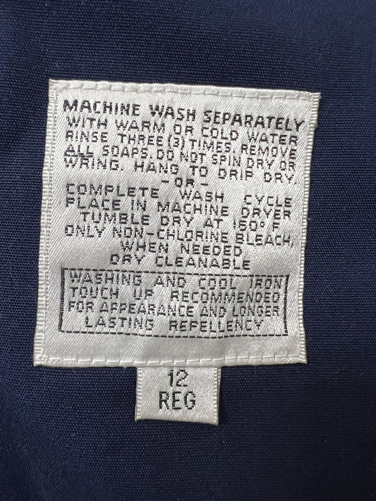 London Fog London Fog Navy Double-Breasted Trench Coat Size XL / US 12-14 / IT 48-50 - 8 Thumbnail