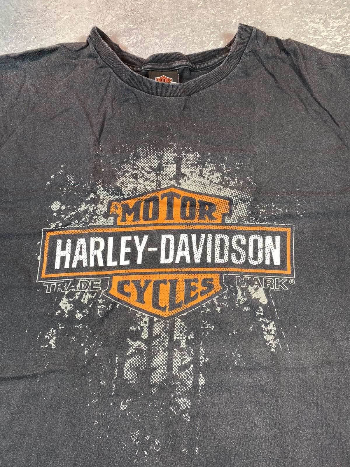 Harley Davidson × Vintage Vintage Harley Davidson Men’s Black T-shirt With Logo 2009 Size US XL / EU 56 / 4 - 7 Thumbnail
