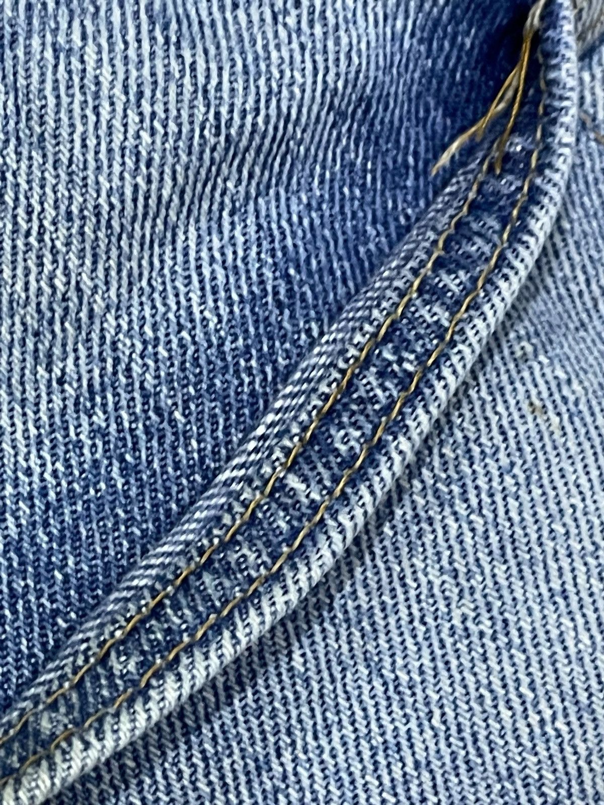 Levi's 60s Levis 501 Rindem Blank R Selvedge Top Button #6 Jeans Size US 30 / EU 46 - 18 Thumbnail