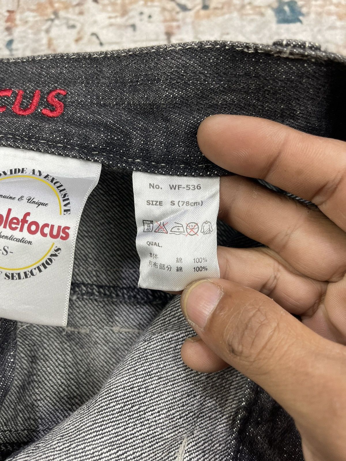 Hysteric Glamour Double Focus Distressed Double Waist Denim Size US 30 / EU 46 - 15 Thumbnail