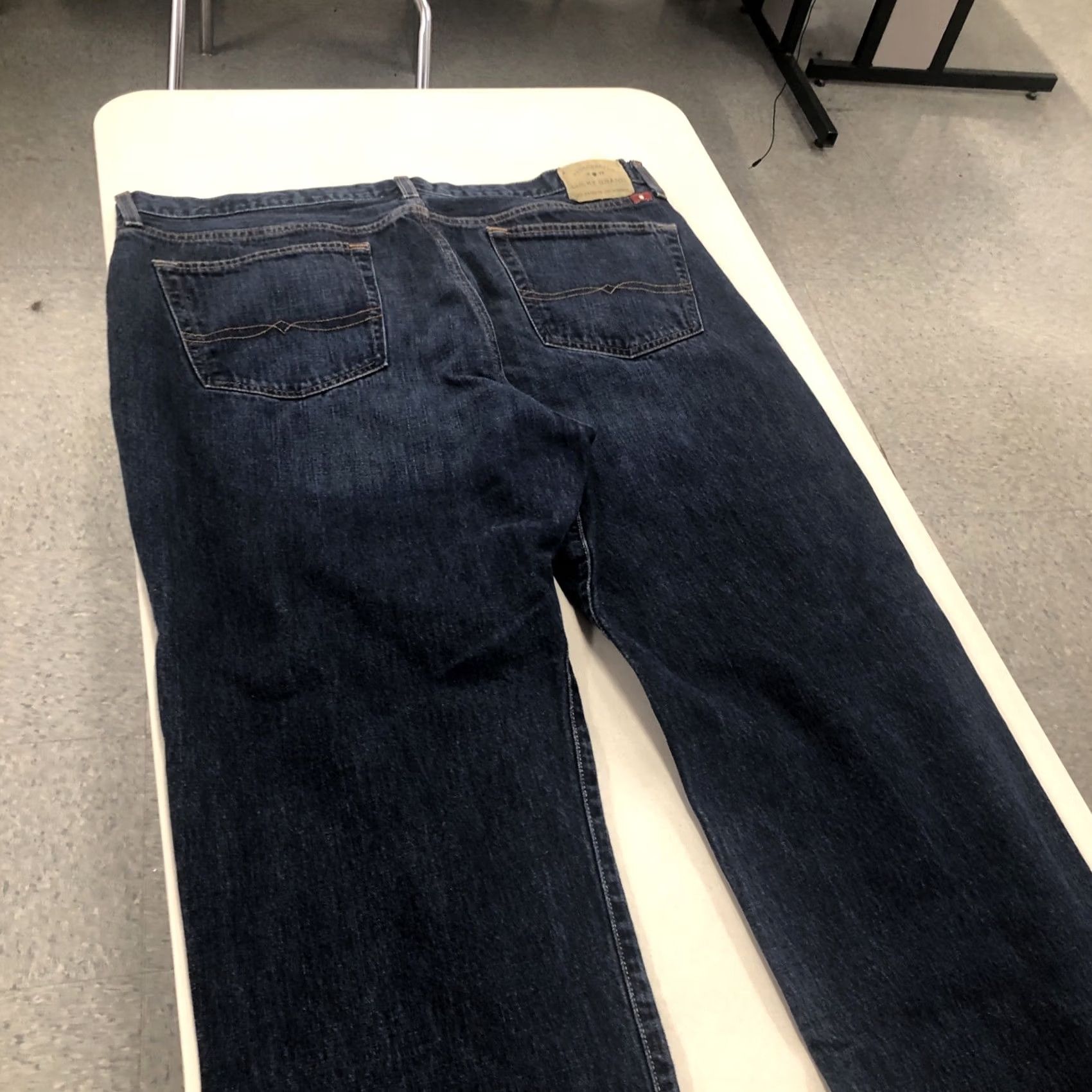 Lucky Brand Lucky Brand 429 Classic Straight Jeans Men 40x30 Blue Dark Wash Denim Logo 5-Pocket USA Jeans Size US 40 / EU 56 - 3 Thumbnail