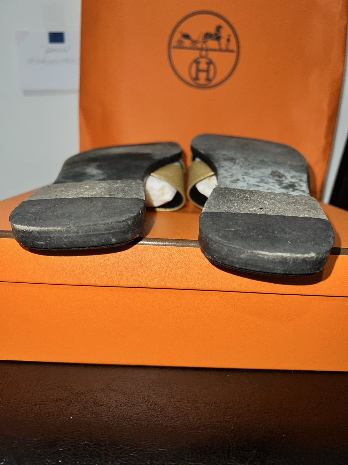 Hermes Hermes sandals Slip on Slippers Slides Size US 7 / IT 37 - 5 Thumbnail