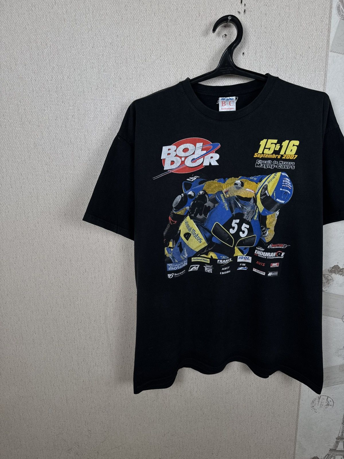 Other Vintage Bol D’or T shirt Moto Racing Biker 2XL Streetwear Size US XXL / EU 58 / 5 - 3 Thumbnail