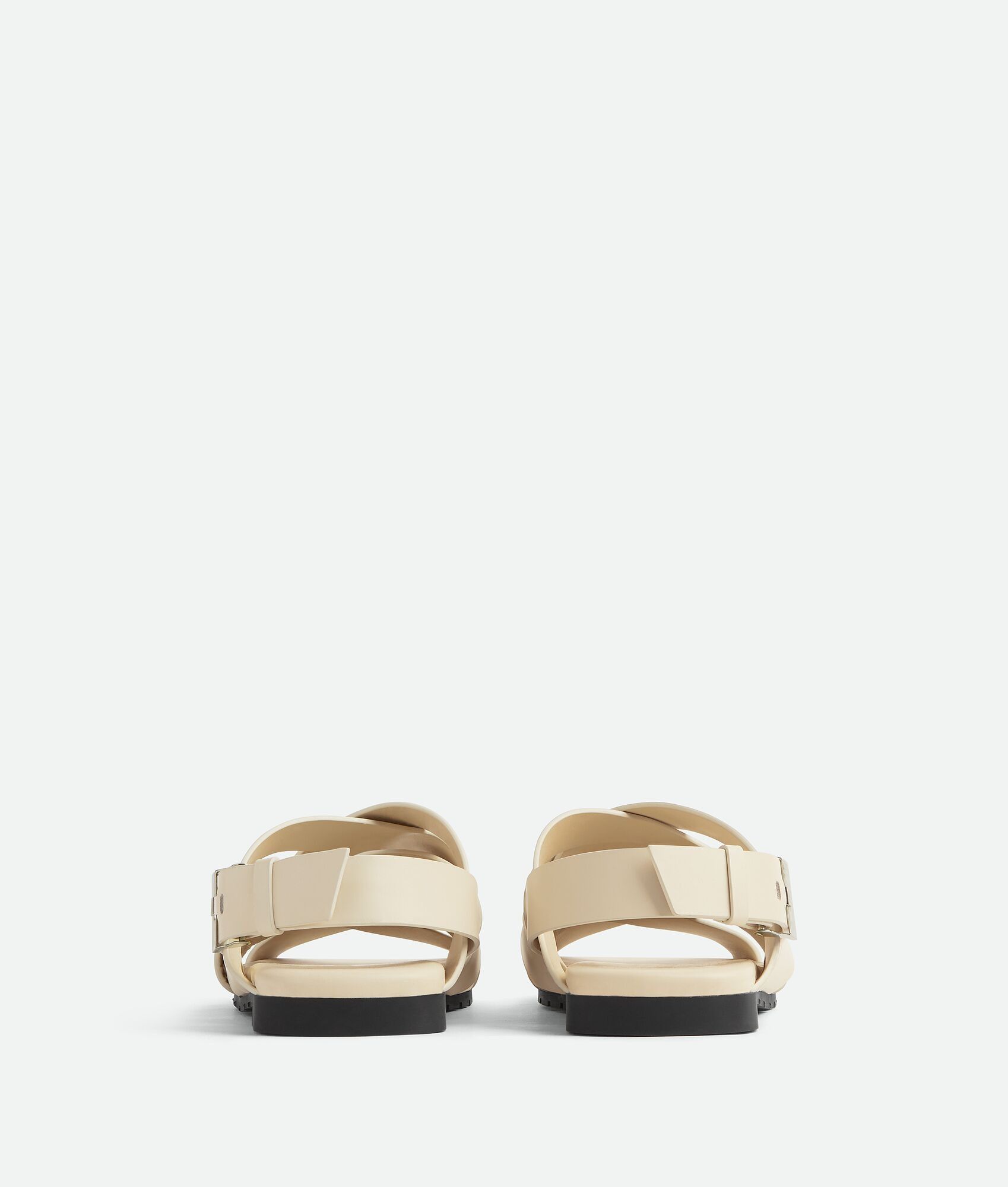 Bottega Veneta o1bcso1str0925 Alfie Sandals in Sea Salt Size US 11 / EU 44 - 3 Thumbnail