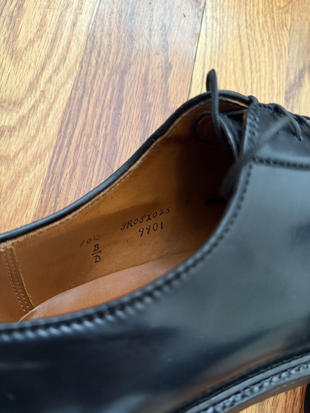 Alden Alden 9901 Plain Toe Blucher Size US 11.5 / EU 44-45 - 10 Thumbnail
