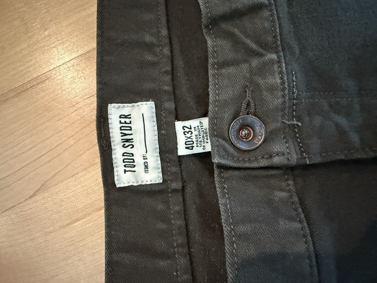 Todd Snyder Todd Snyder slim fit chino olive green Size US 40 / EU 56 - 2 Thumbnail