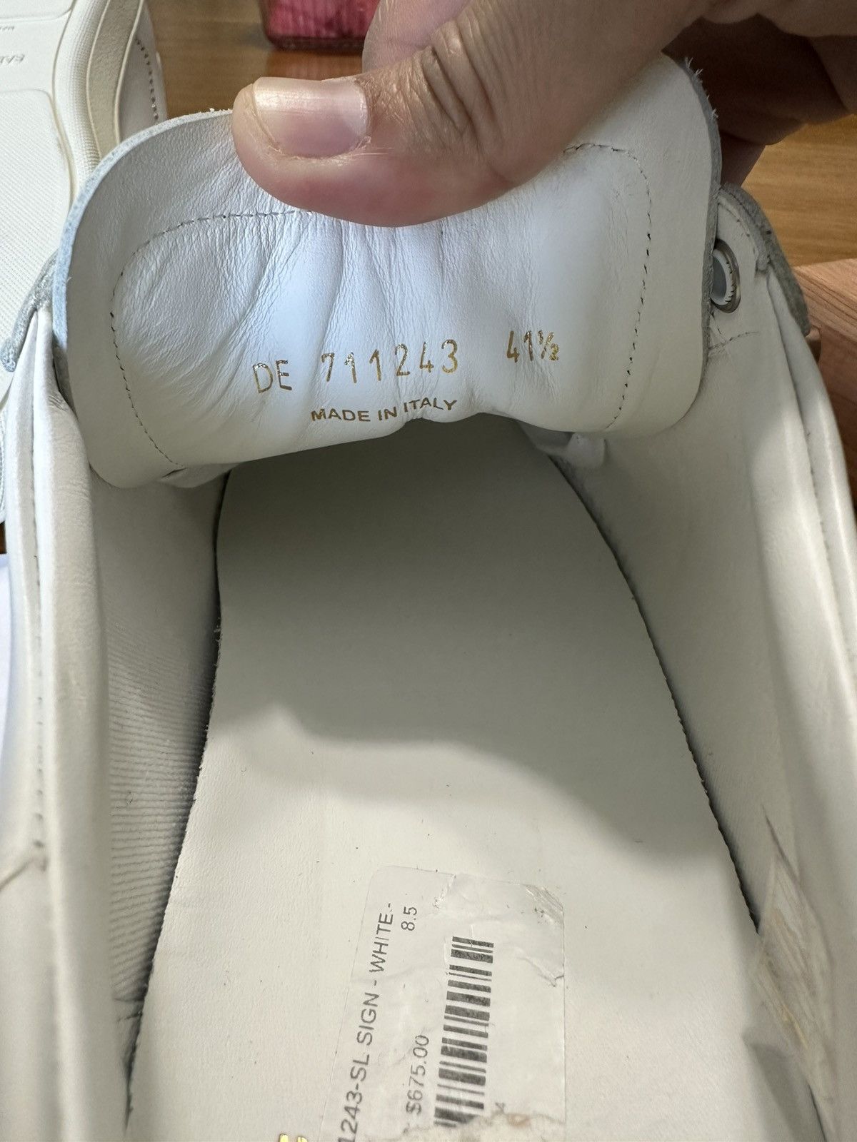 Saint Laurent Paris SAINT LAURENT Court Classic SL/08 Sneaker Size US 8.5 / EU 41-42 - 7 Thumbnail