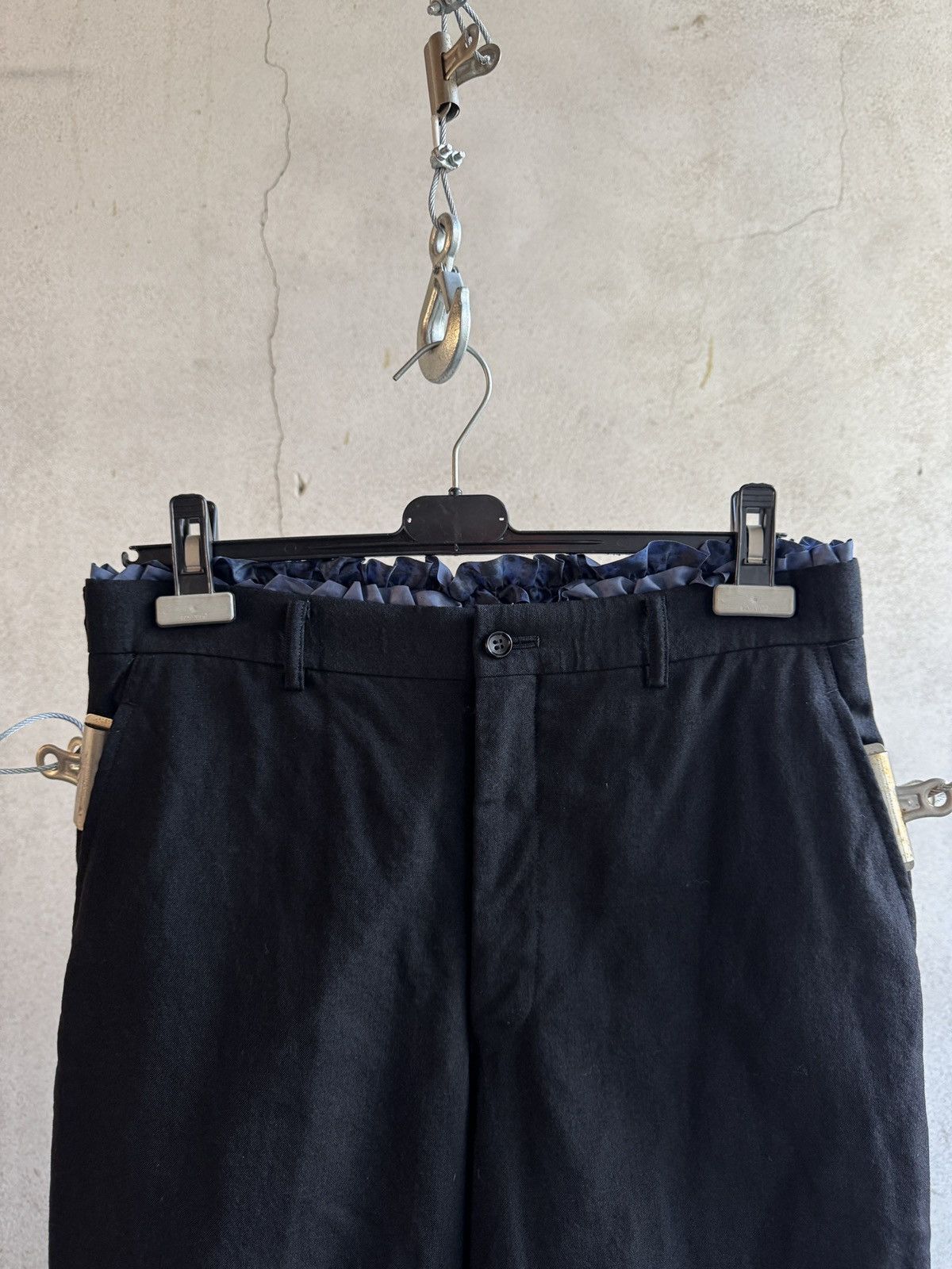 Comme des Garcons Homme Plus Comme Des Garcons Homme Plus Ruffle Waistband Pants Size US 32 / EU 48 - 3 Thumbnail