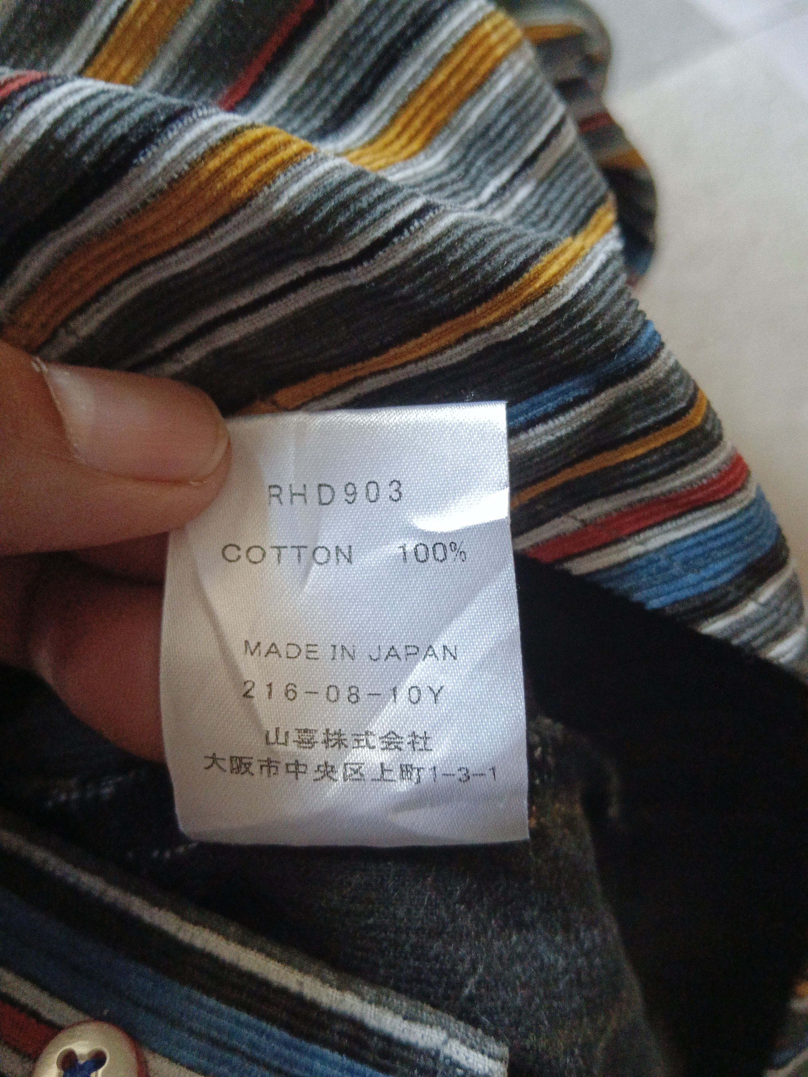 Japanese Brand LOUIS & CLERK Striped Shirt Long Sleeve M Made in Japan Size US M / EU 48-50 / 2 - 2 Thumbnail