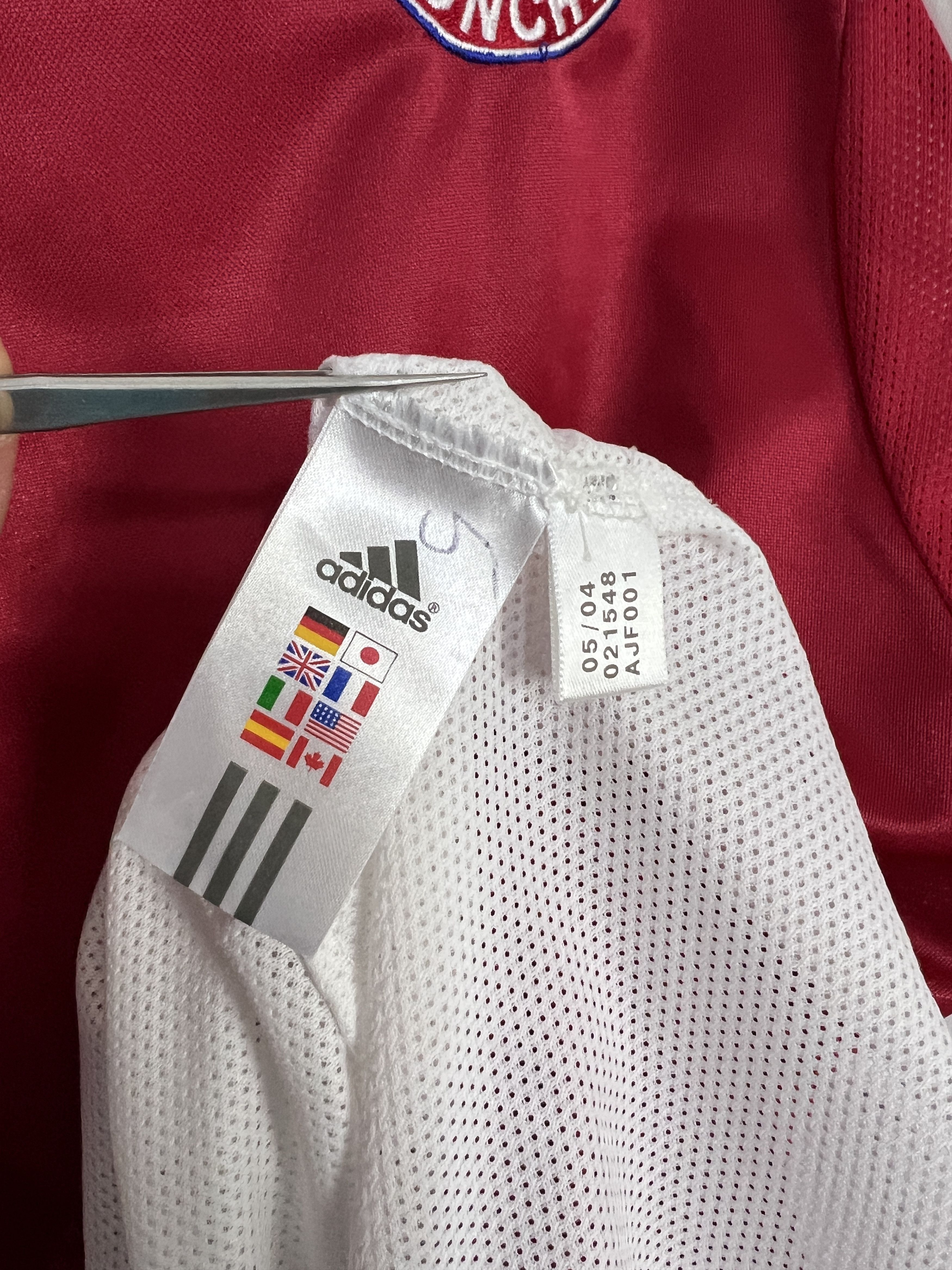 Adidas Bayern Munich football shirt Player Issue Long Sleeve Jersey Size US XL / EU 56 / 4 - 8 Thumbnail