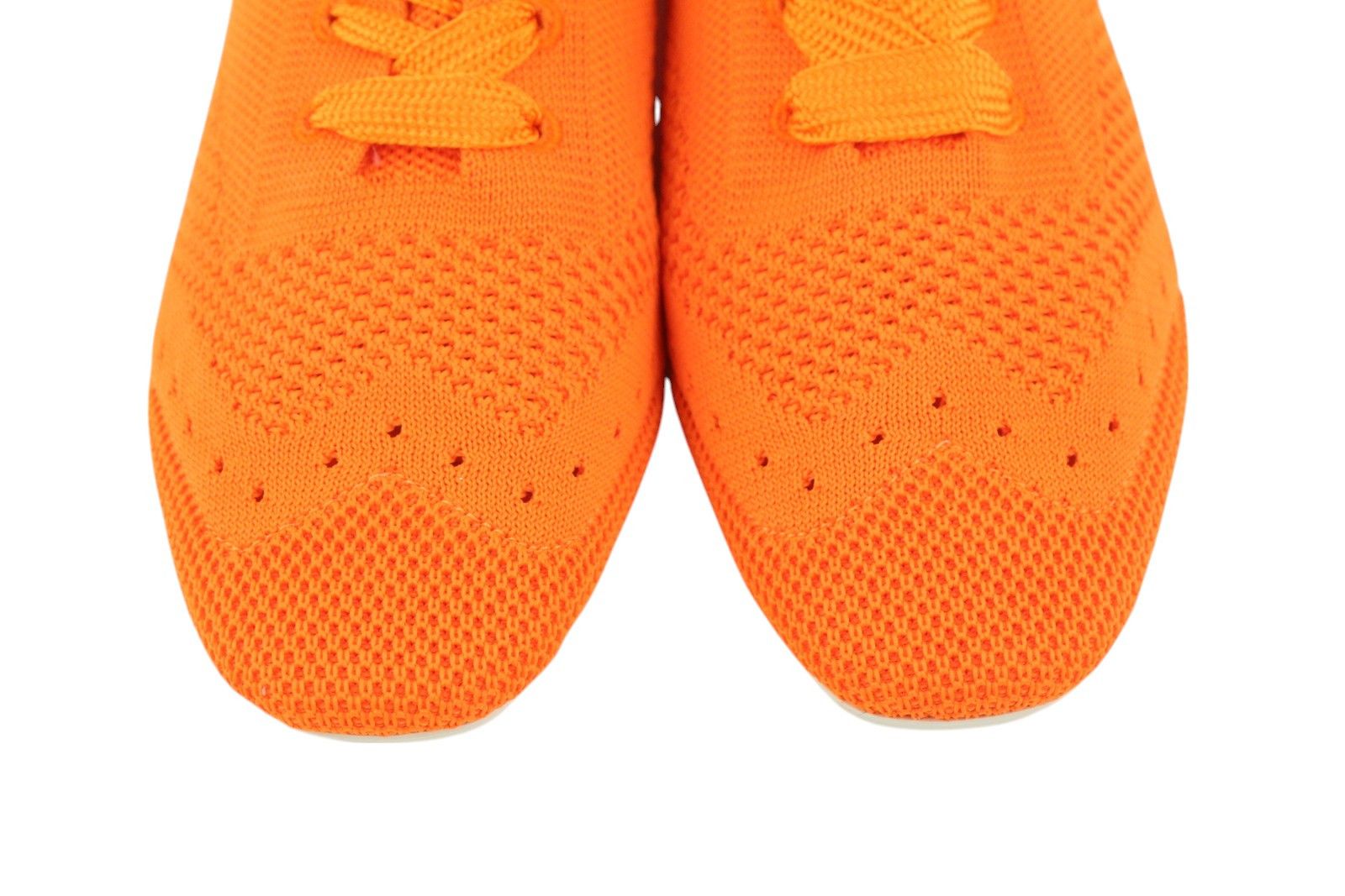 Emporio Armani X3C148 EU37 Orange Low Flat Sneakers 84779 Size US 6 / IT 36 - 3 Thumbnail