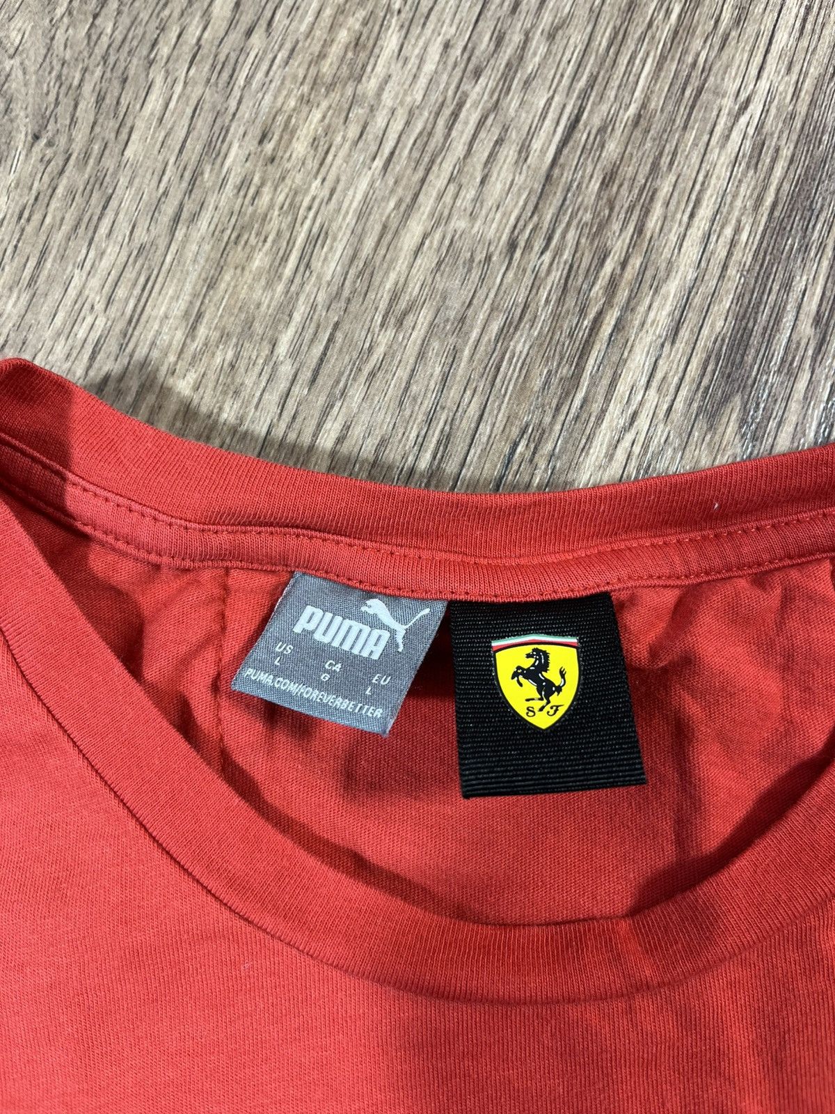 Ferrari × Puma Puma Ferrari Racing Formula 1 Auto Promo T Shirt Size US L / EU 52-54 / 3 - 5 Thumbnail