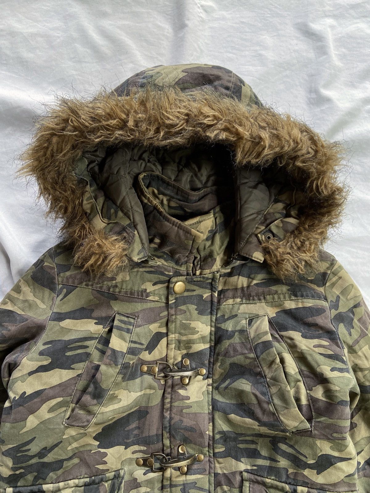PPFM U.T.D ARMY BONO FAUX FUR JACKET Size US S / EU 44-46 / 1 - 6 Thumbnail
